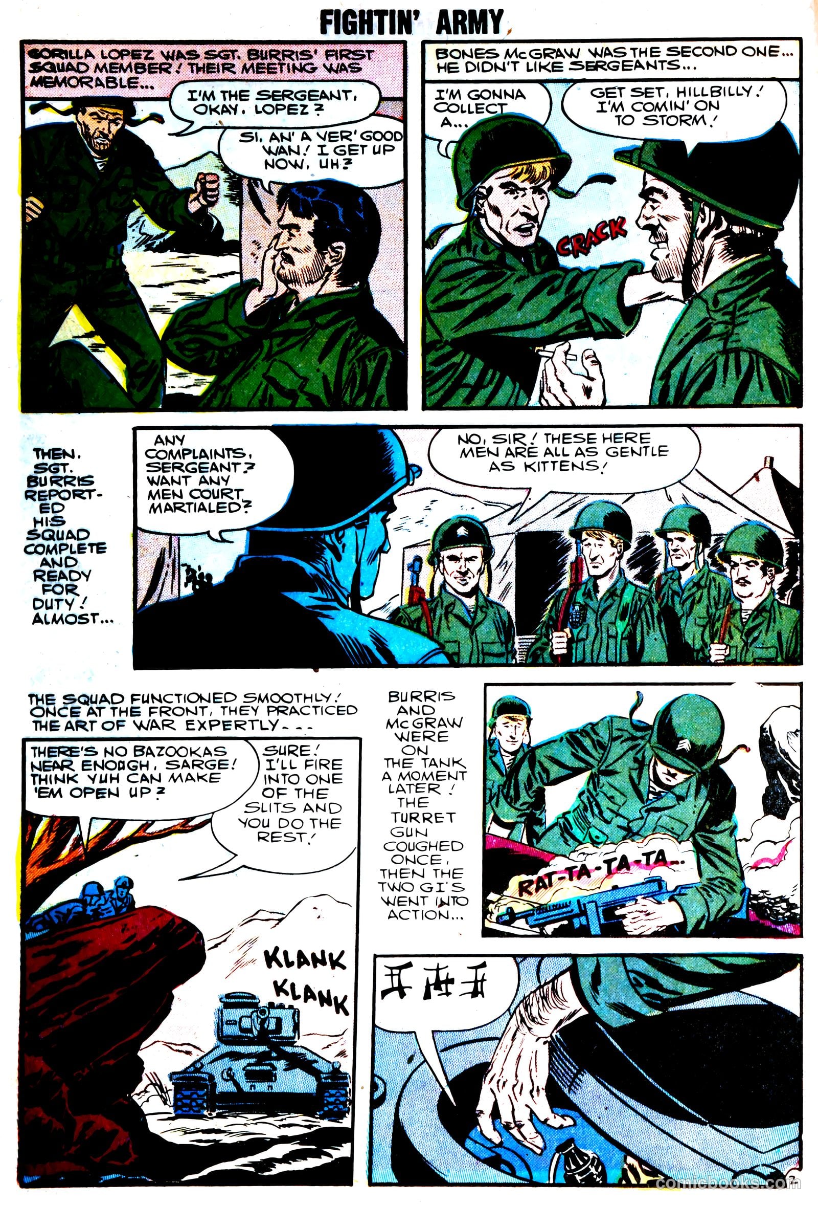 Fightin' Army #22 (1957) — page 12 of 35