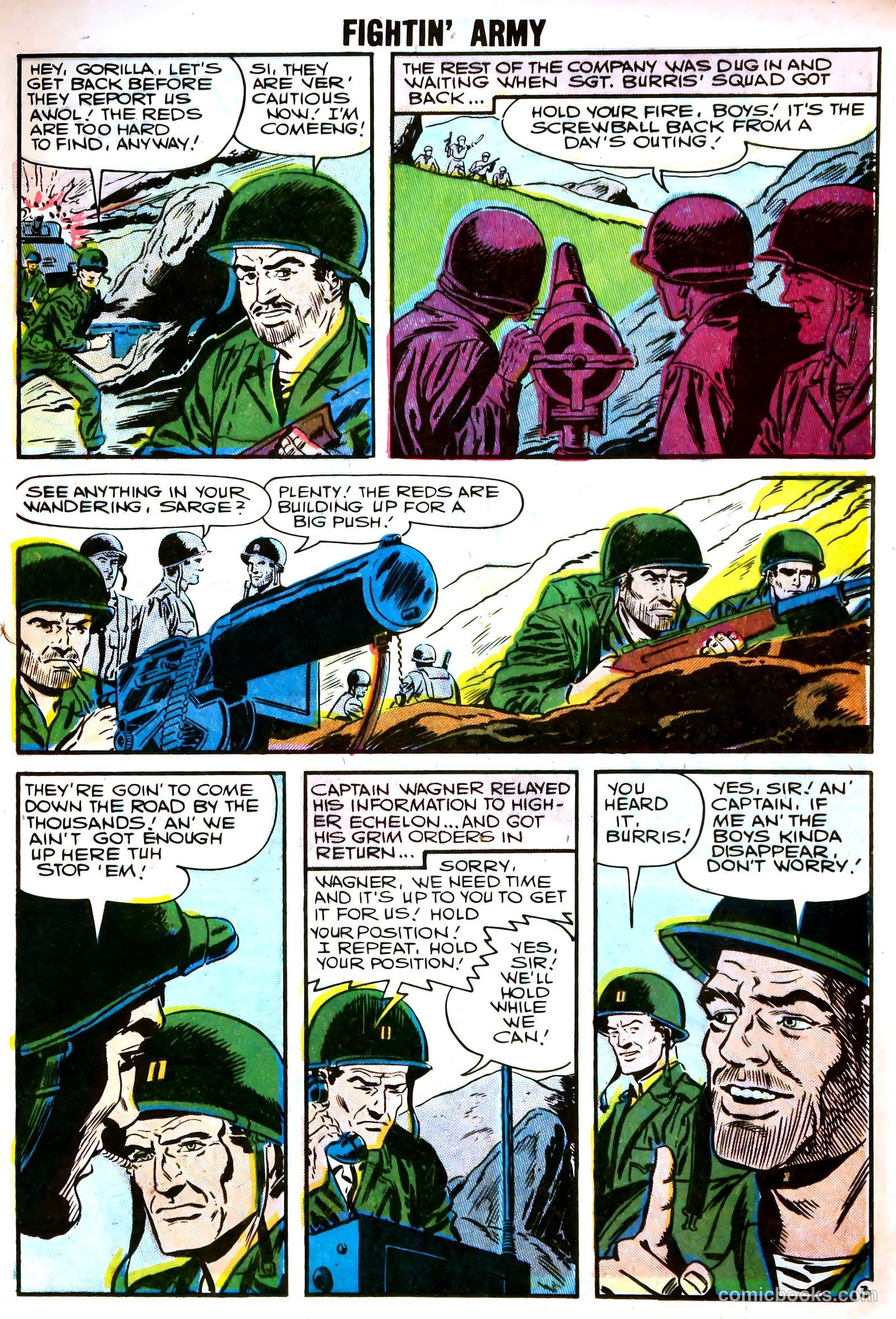 Fightin' Army #22 (1957) — page 13 of 35