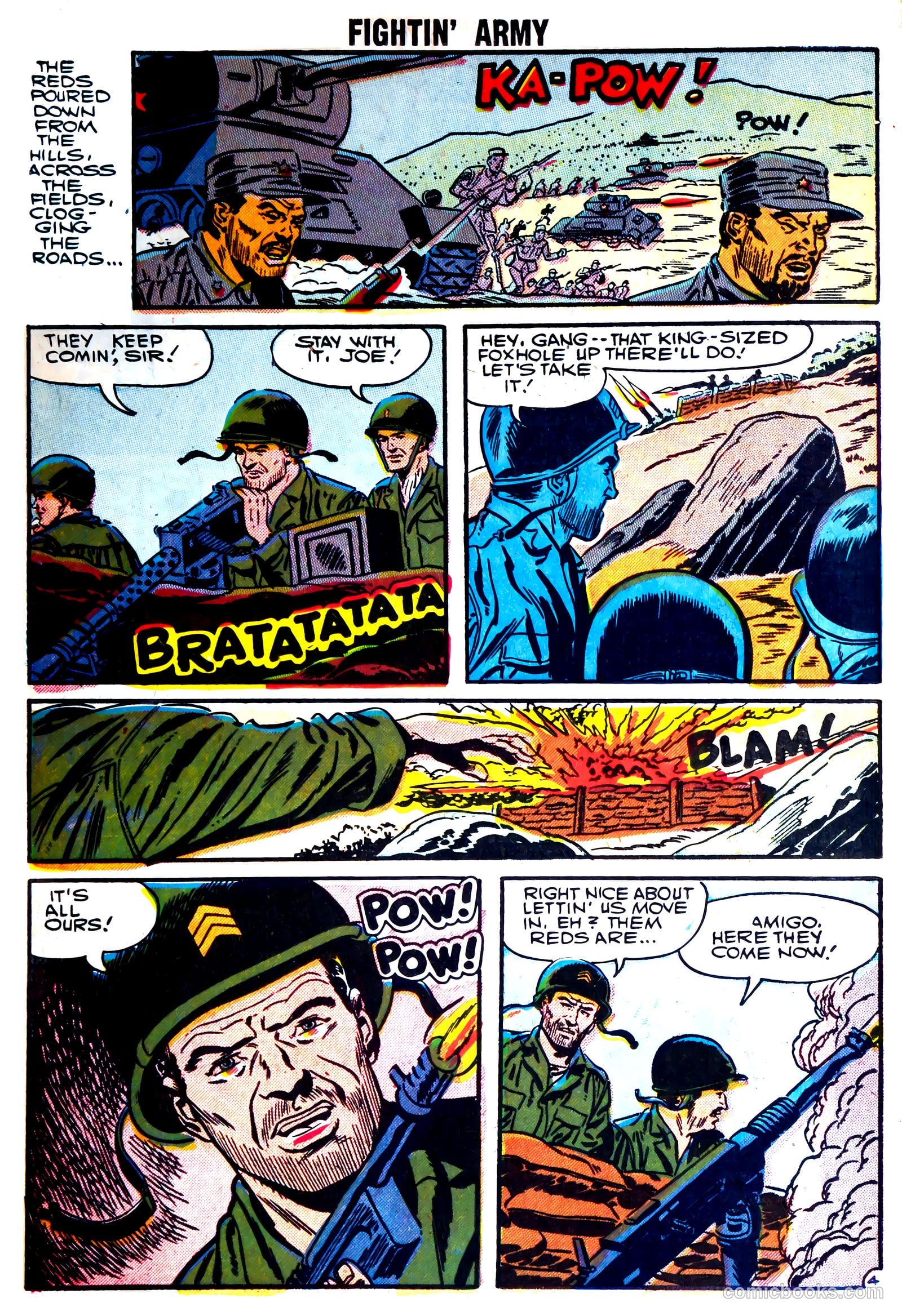 Fightin' Army #22 (1957) — page 14 of 35