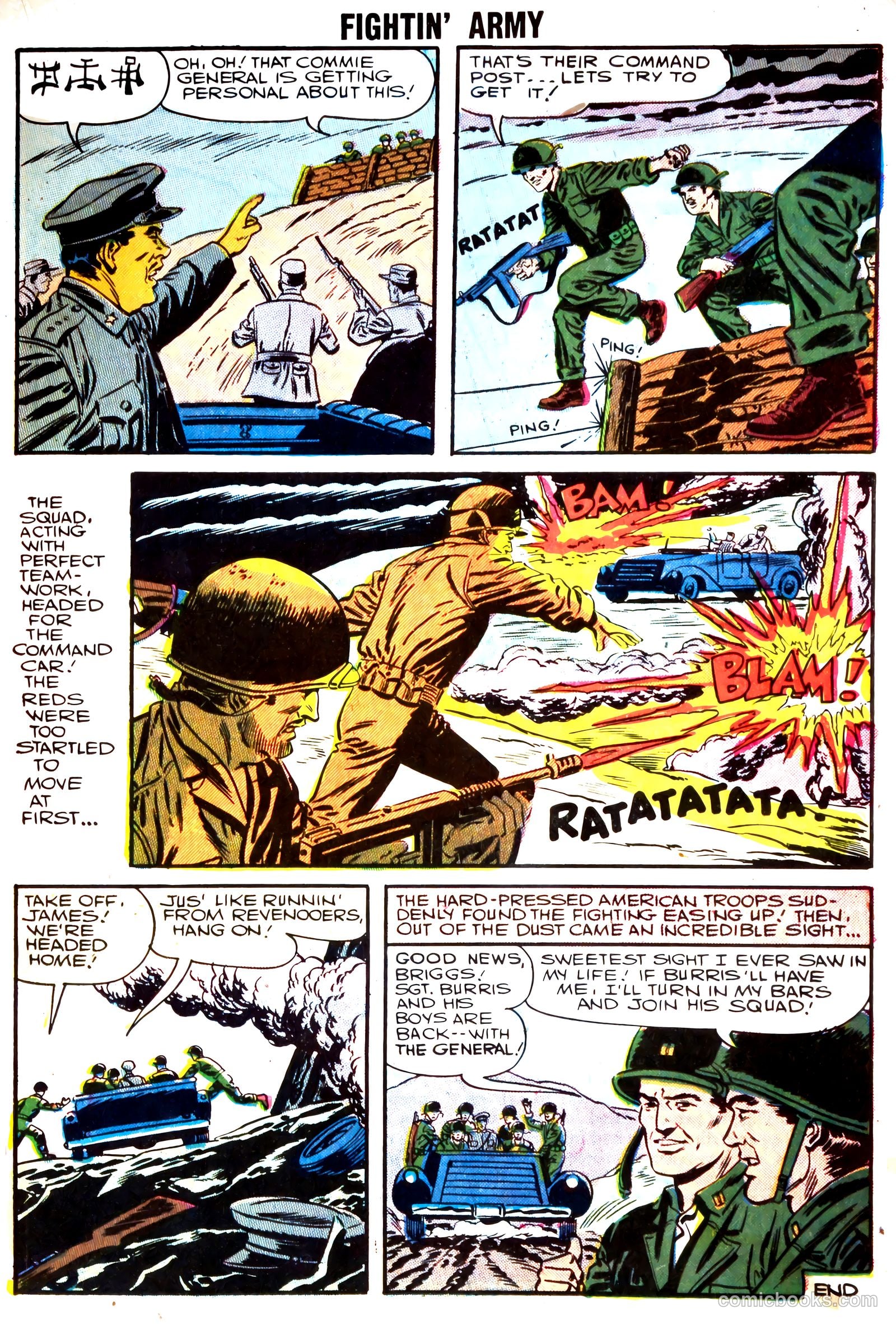 Fightin' Army #22 (1957) — page 17 of 35