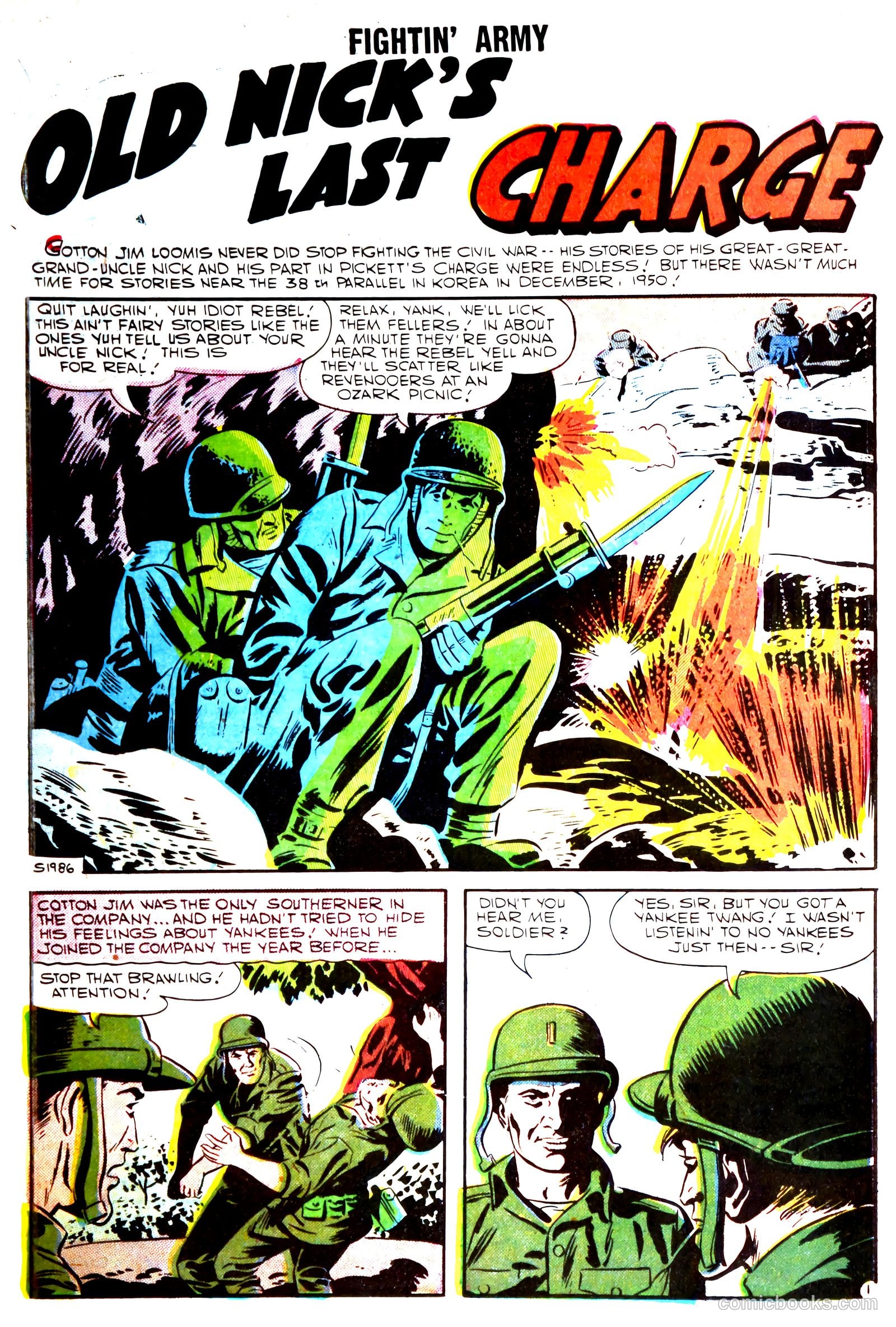 Fightin' Army #22 (1957) — page 19 of 35