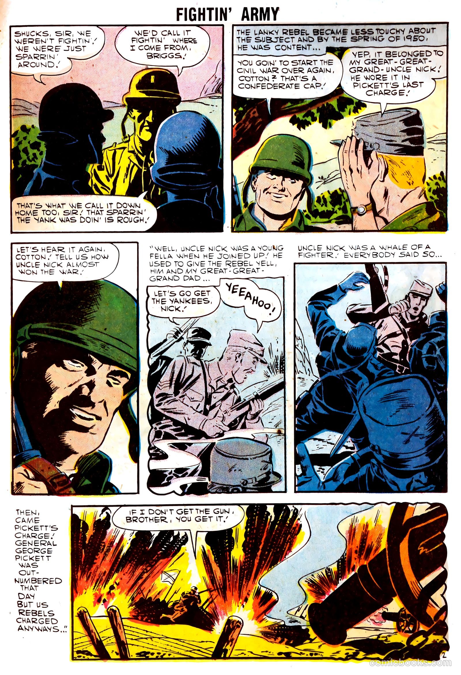 Fightin' Army #22 (1957) — page 20 of 35