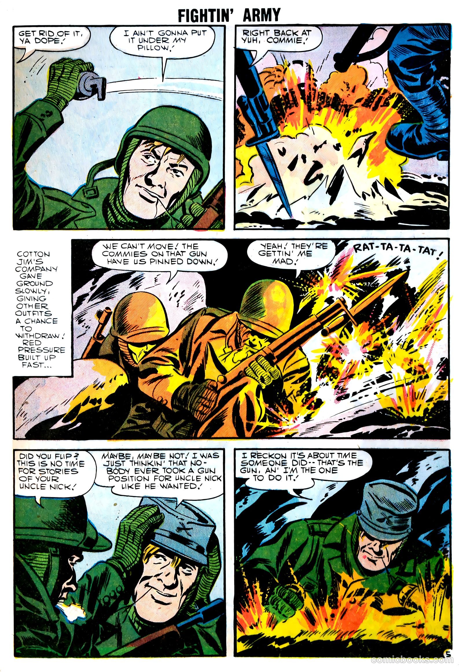 Fightin' Army #22 (1957) — page 24 of 35