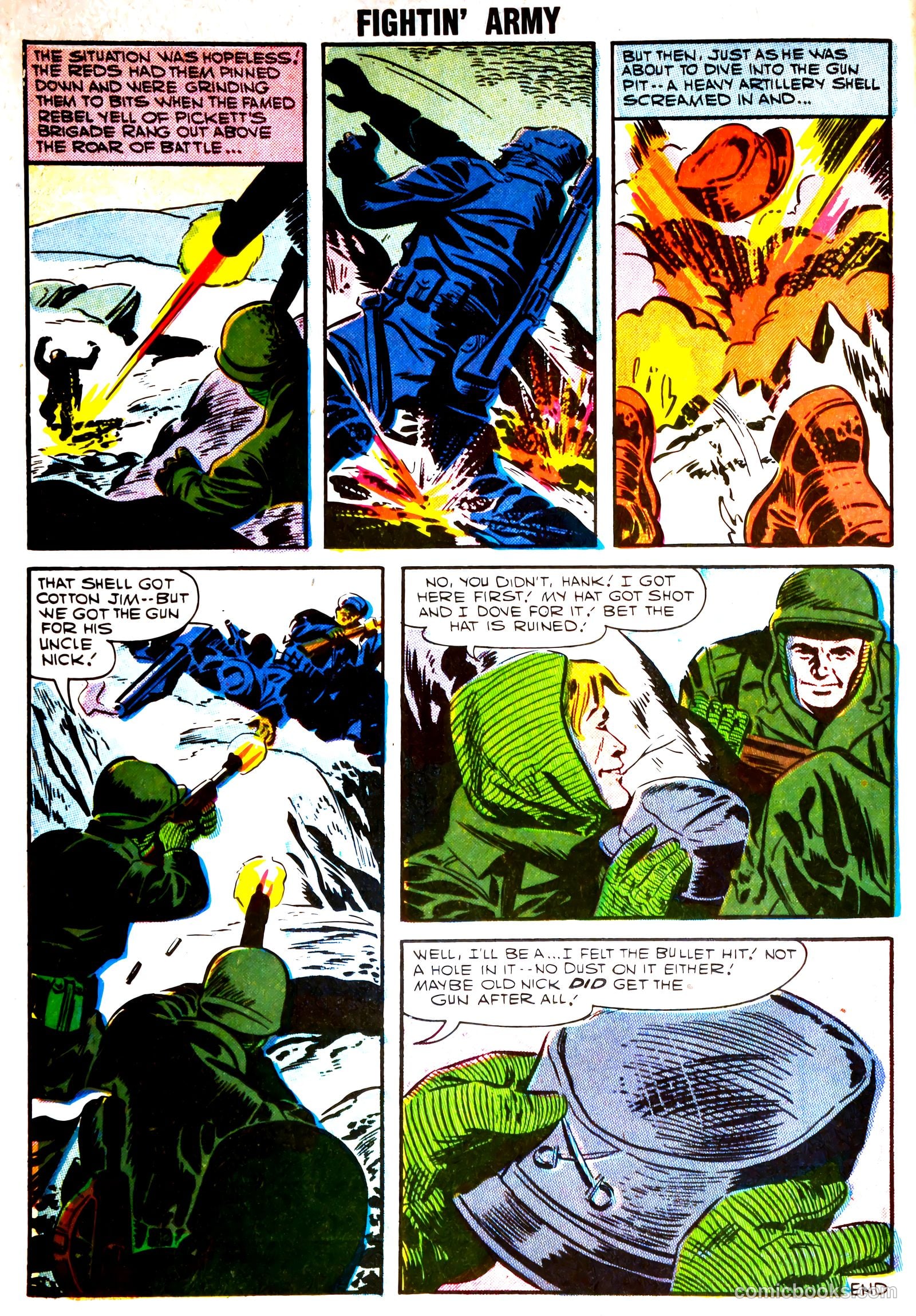 Fightin' Army #22 (1957) — page 25 of 35