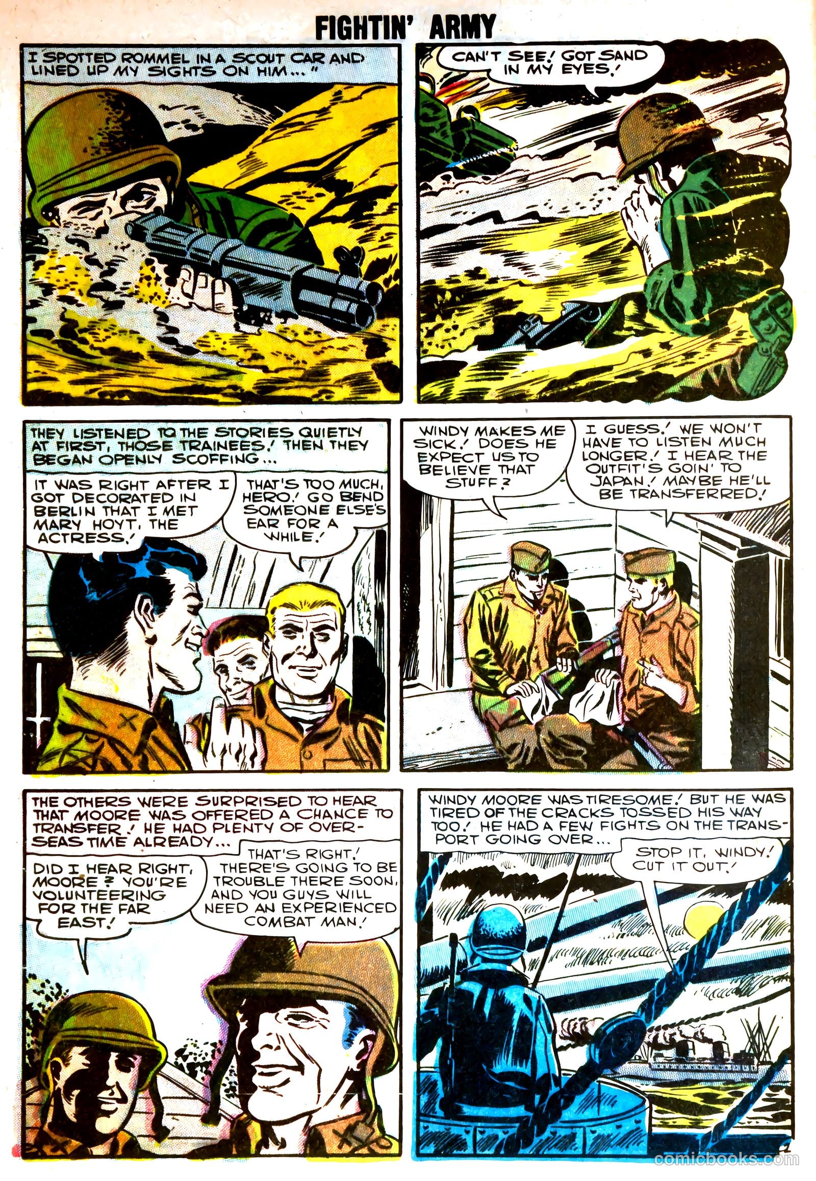 Fightin' Army #22 (1957) — page 27 of 35