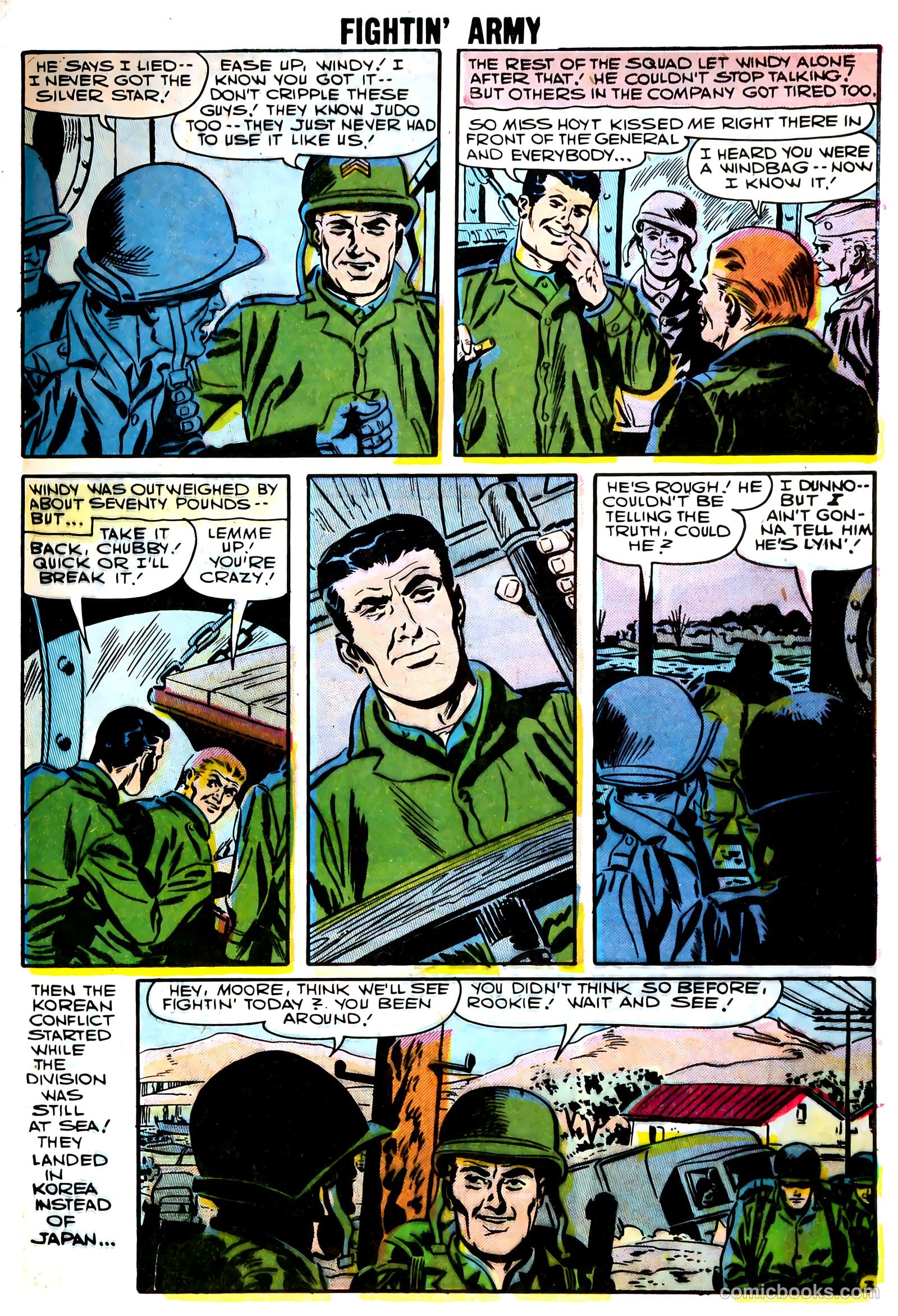 Fightin' Army #22 (1957) — page 28 of 35