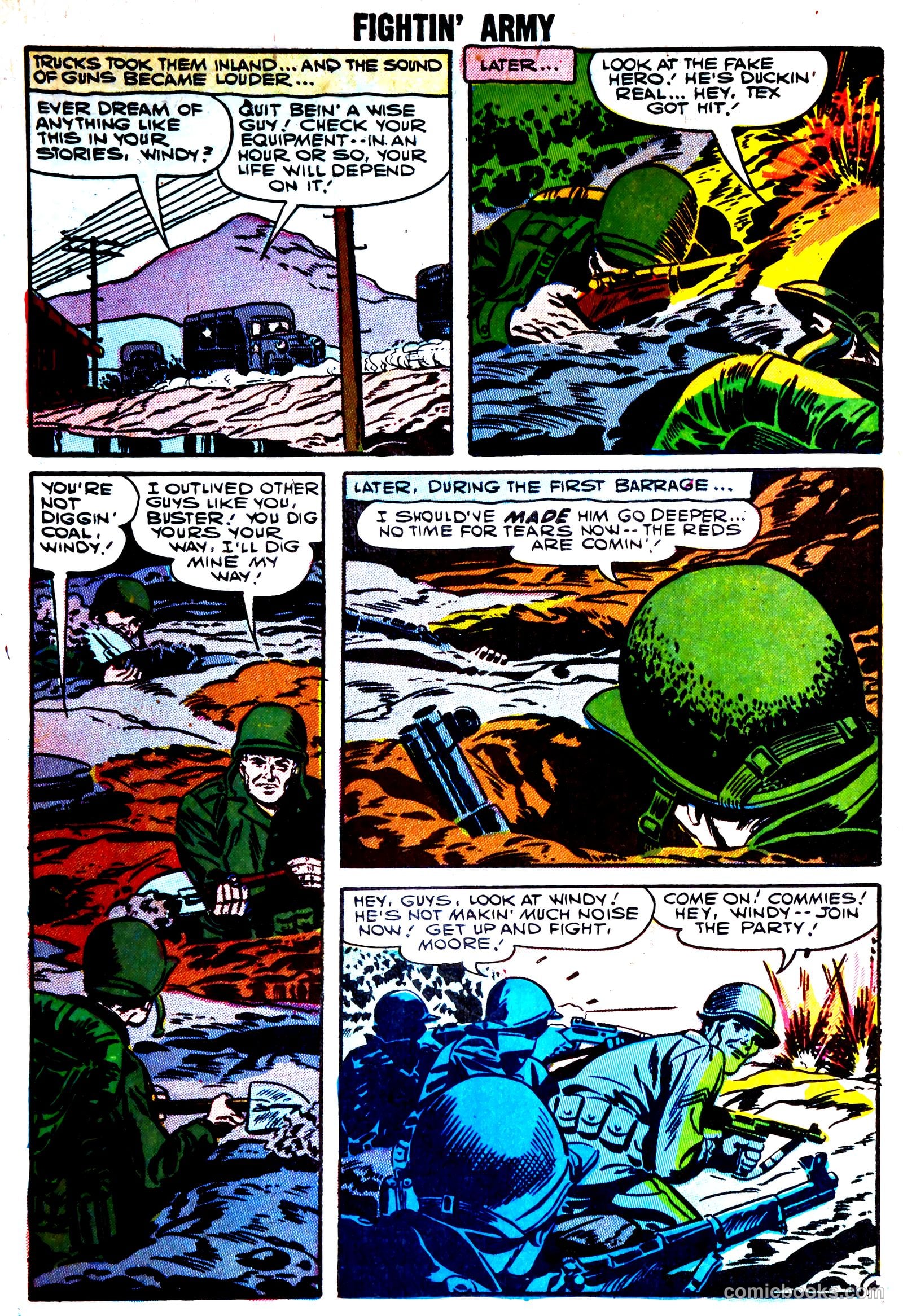 Fightin' Army #22 (1957) — page 29 of 35