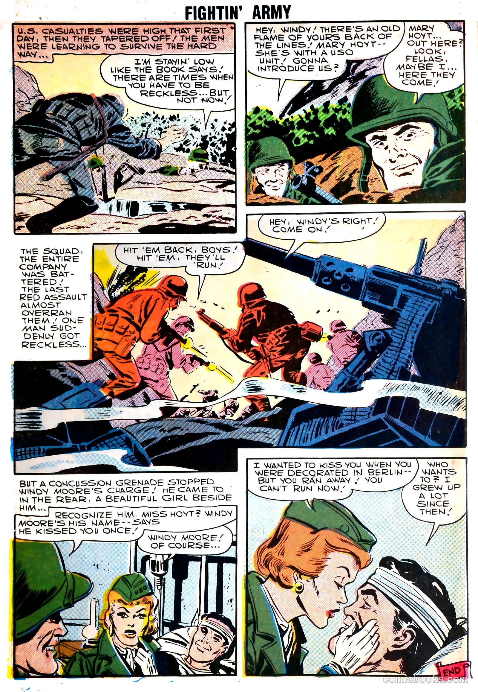 Fightin' Army #22 (1957) — page 31 of 35