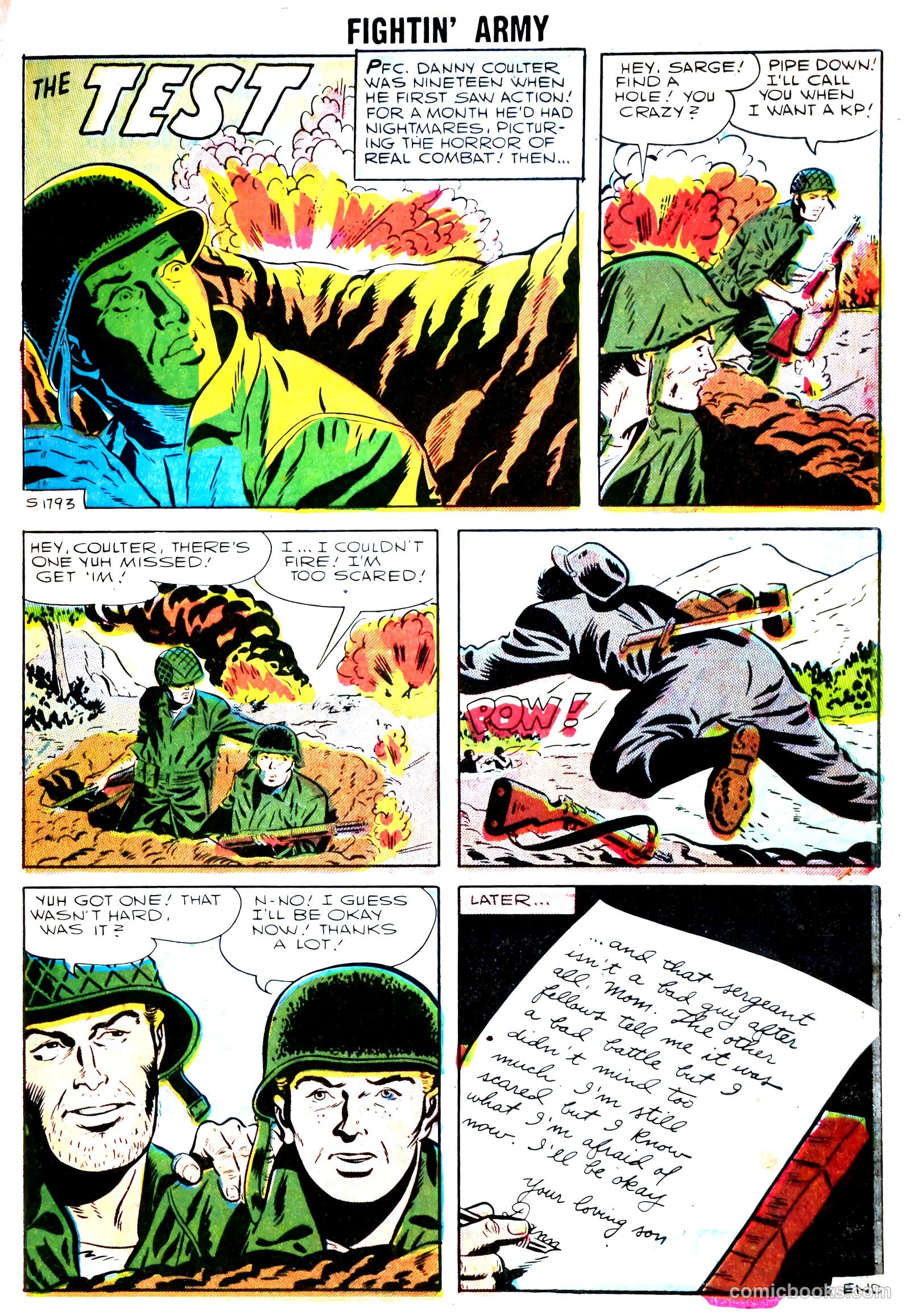 Fightin' Army #22 (1957) — page 32 of 35