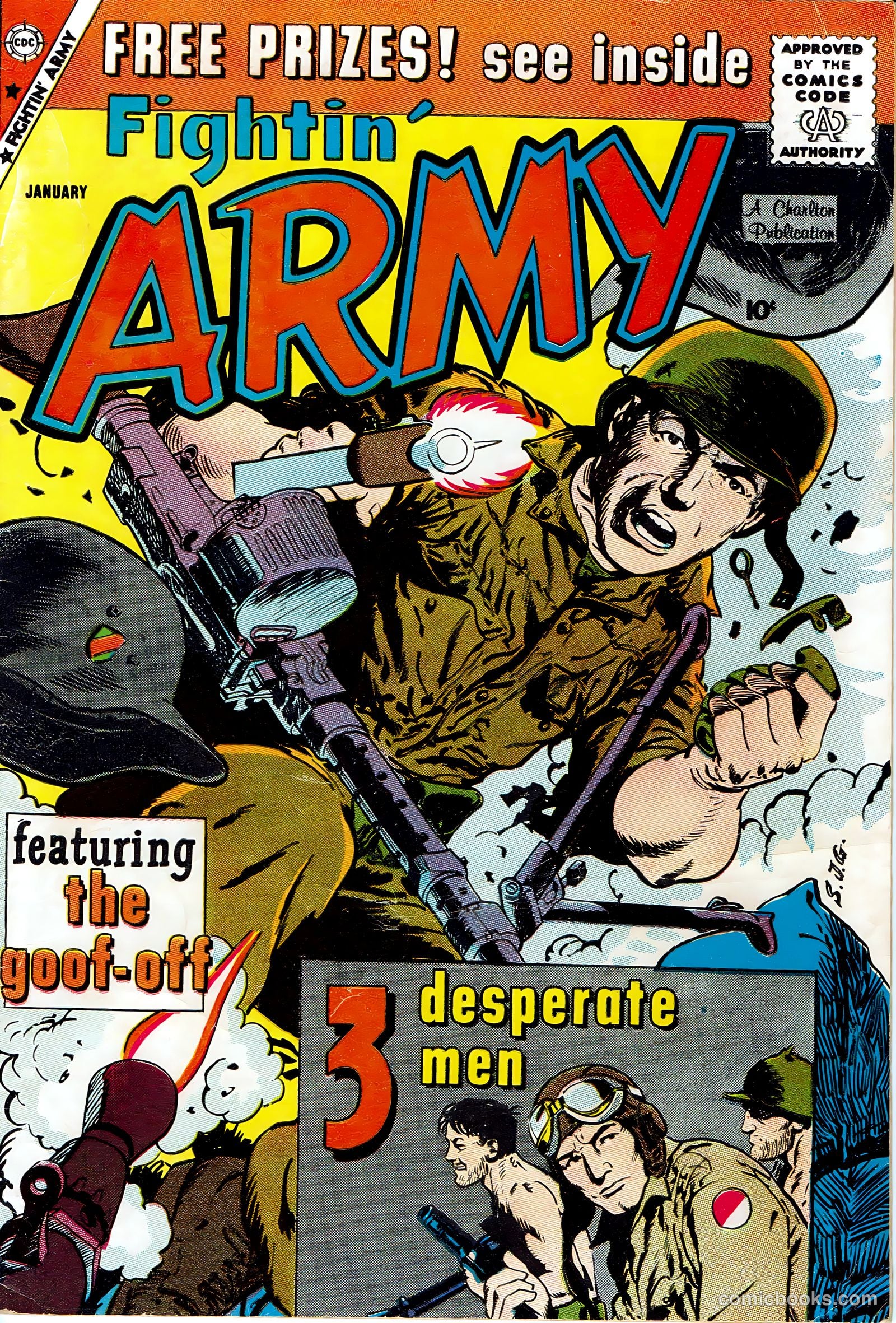Fightin' Army #33 cover