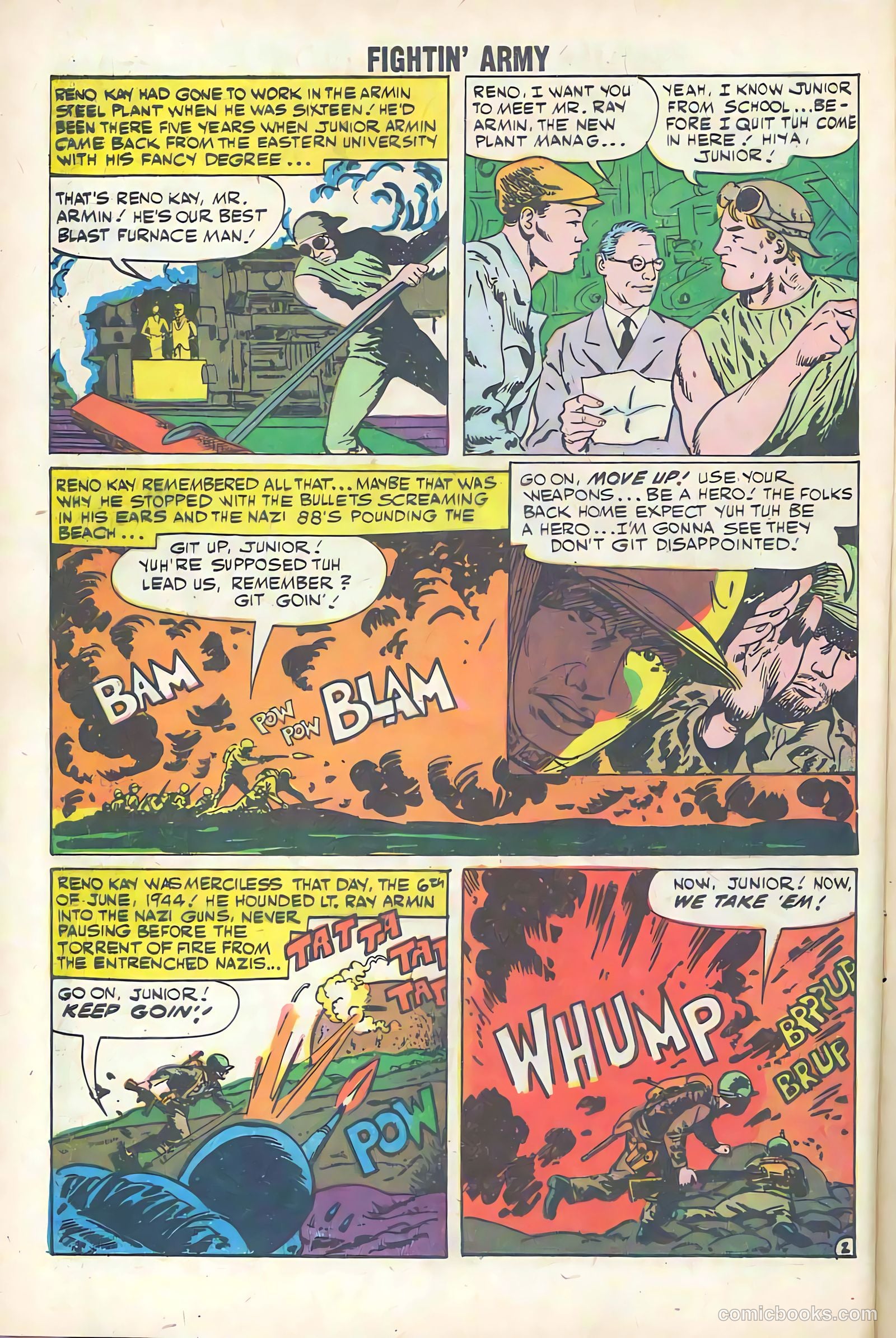 Fightin' Army #34 (1960) — page 4