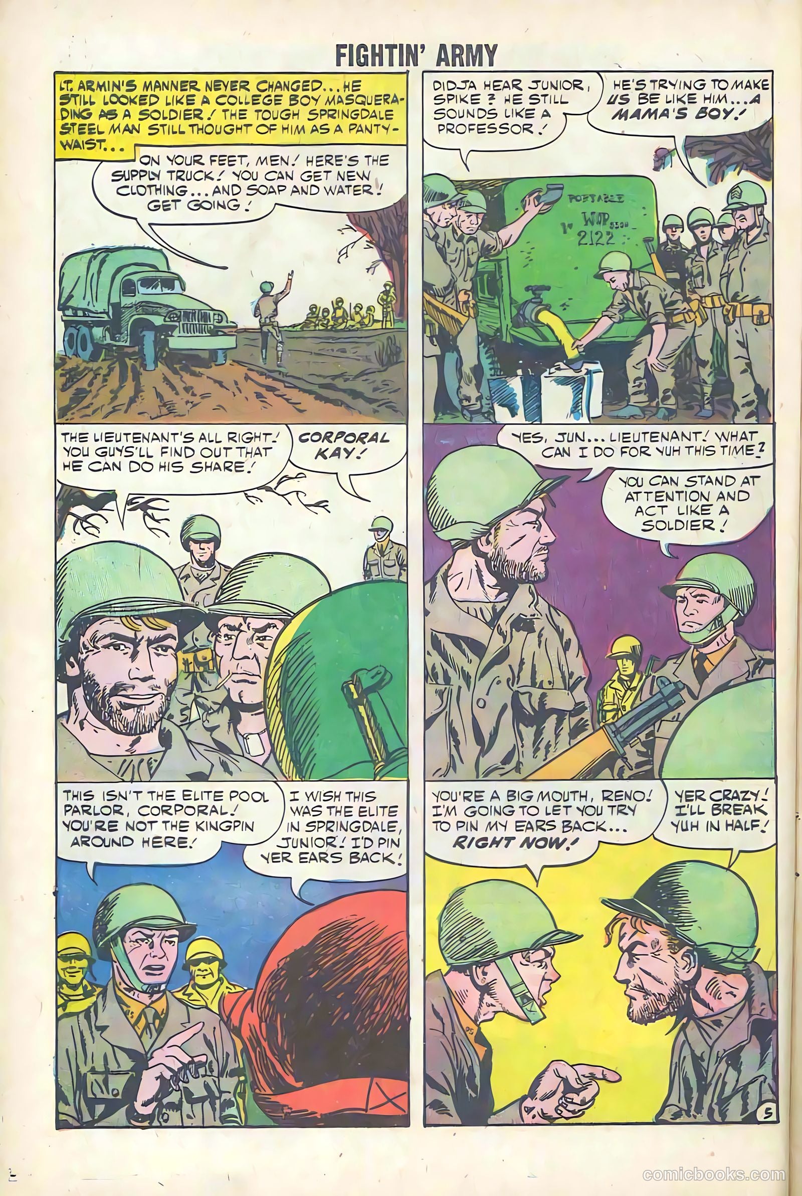Fightin' Army #34 (1960) — page 8