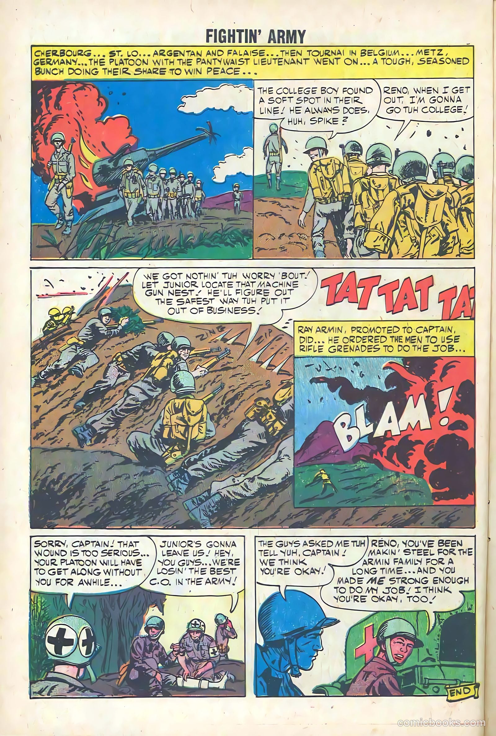 Fightin' Army #34 (1960) — page 10