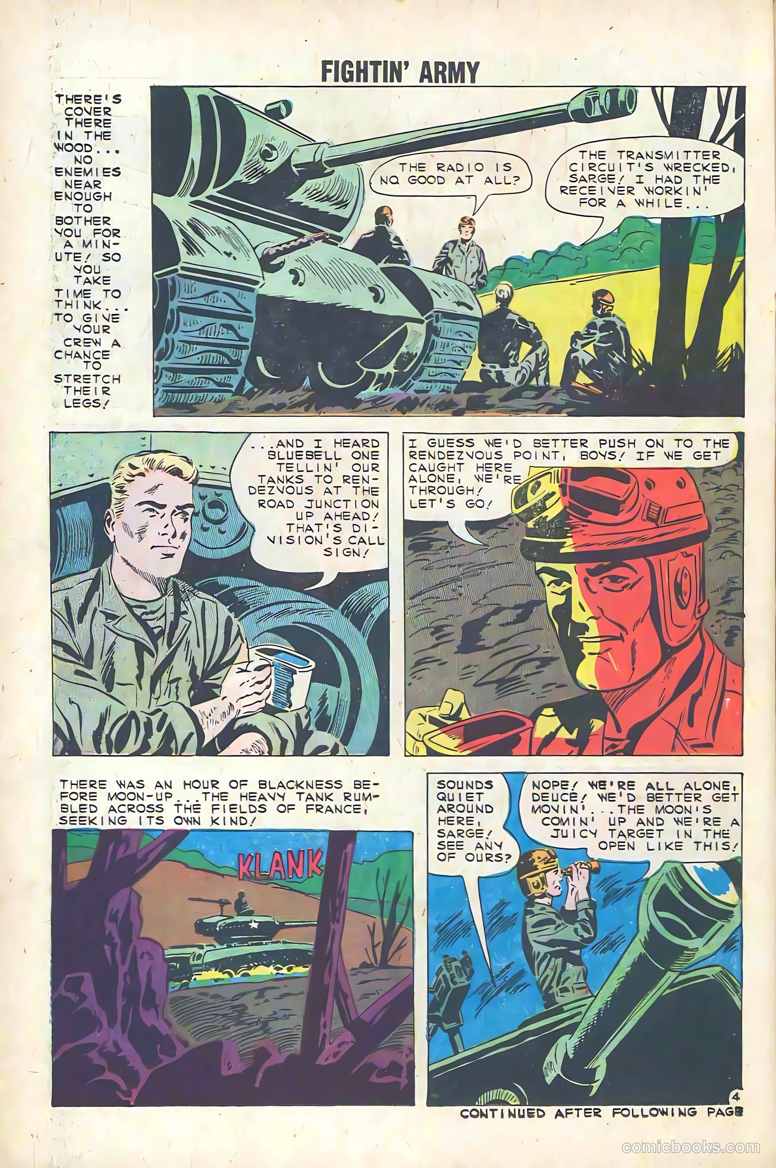 Fightin' Army #34 (1960) — page 14