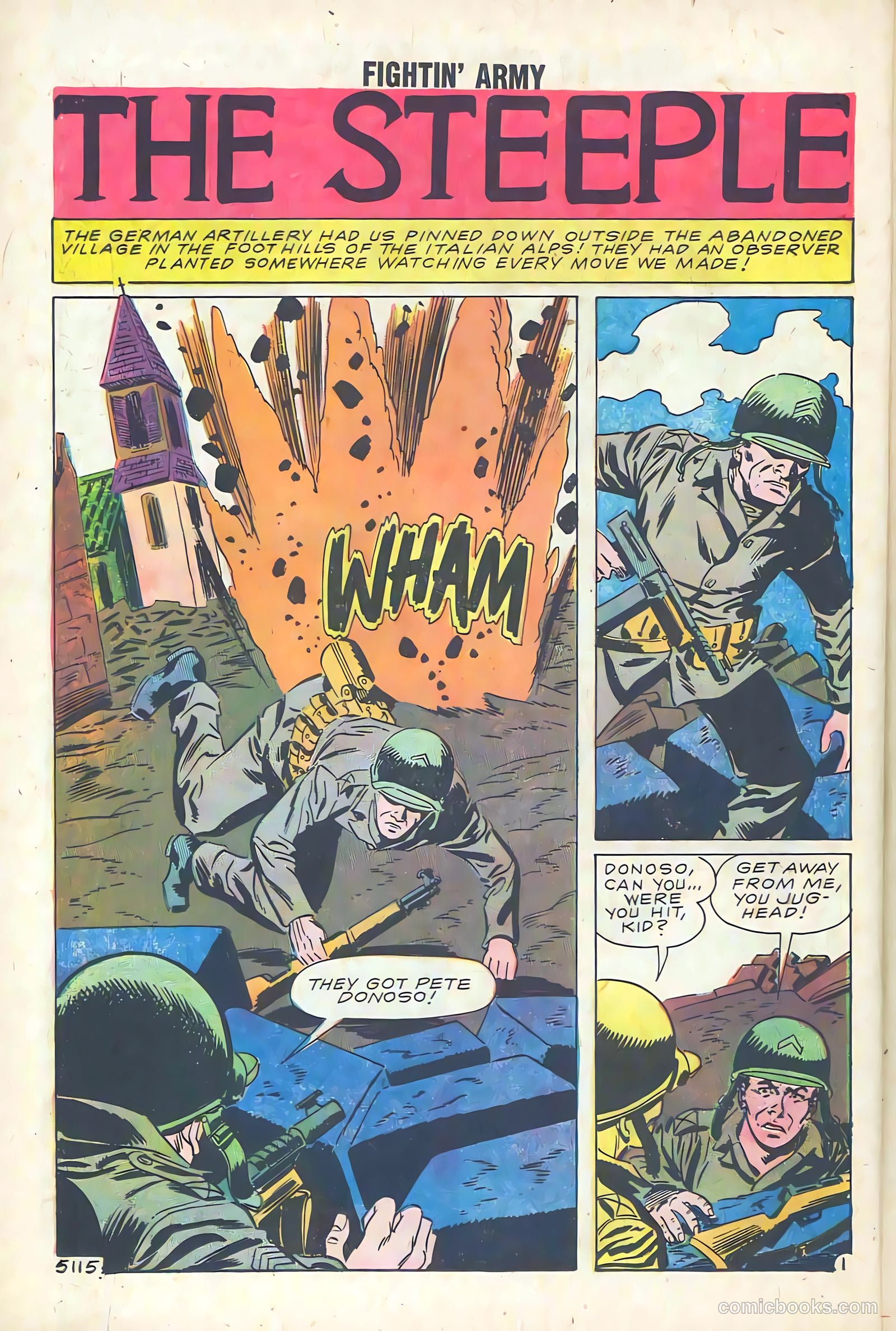 Fightin' Army #34 (1960) — page 26