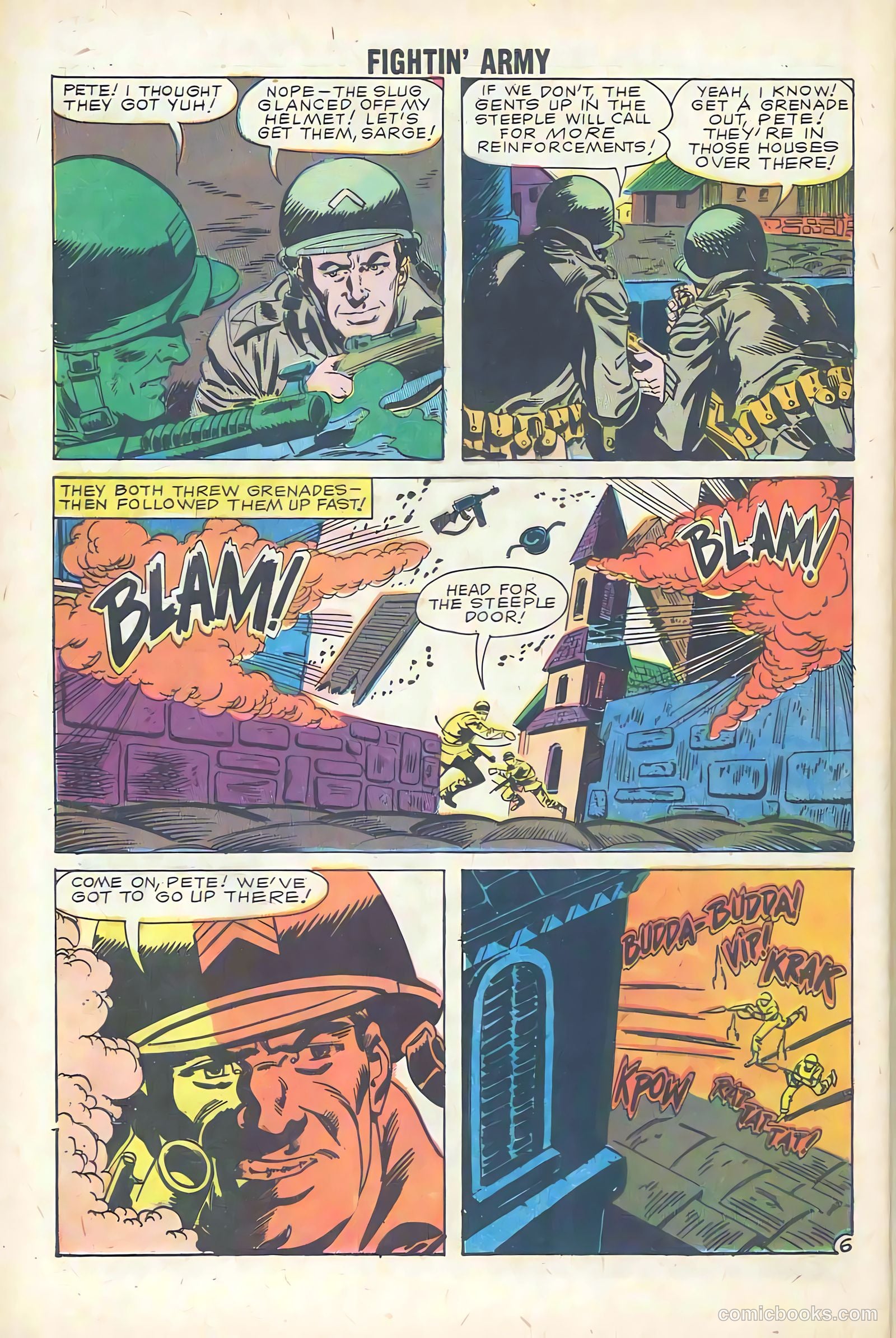 Fightin' Army #34 (1960) — page 32