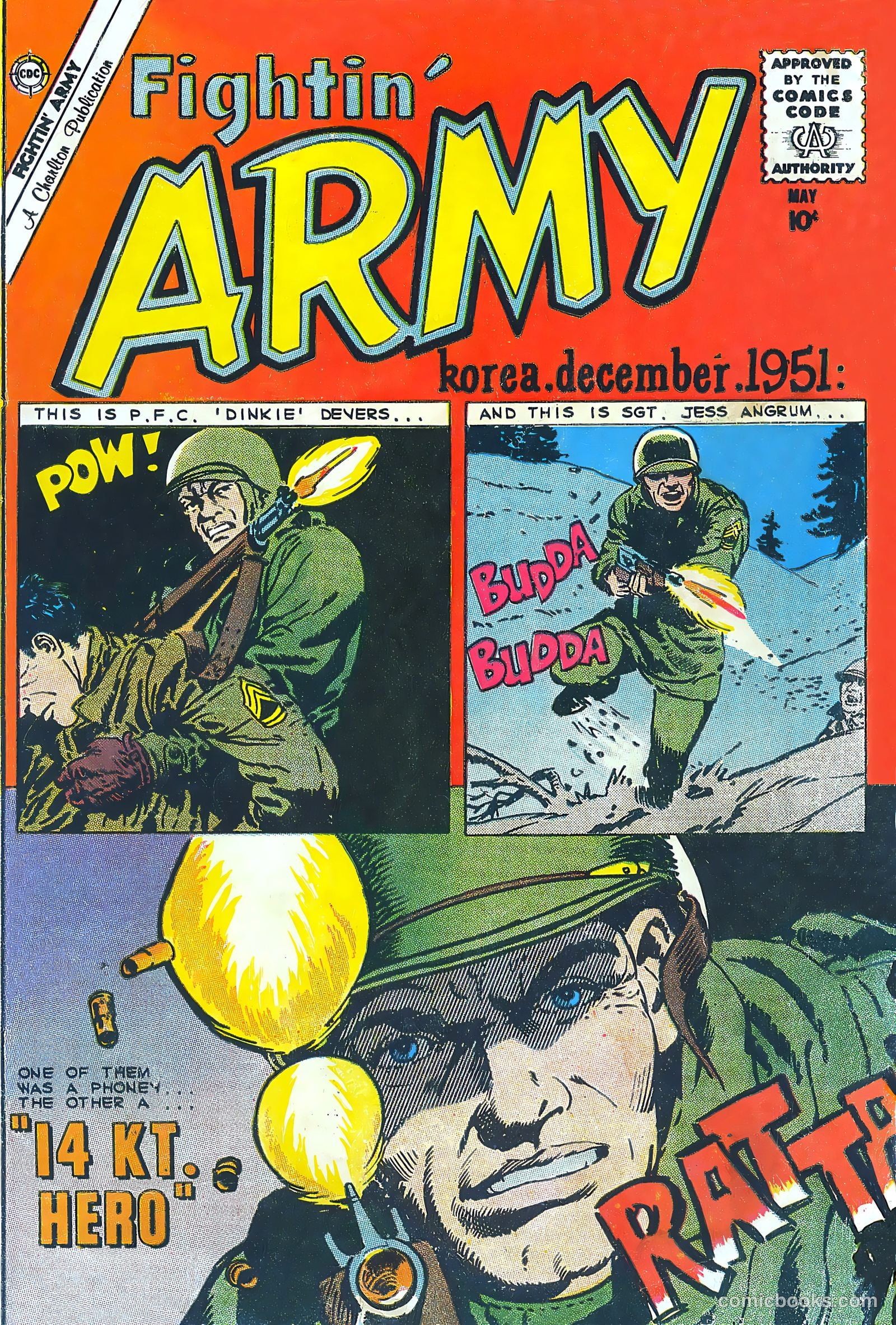 Fightin' Army #35 cover