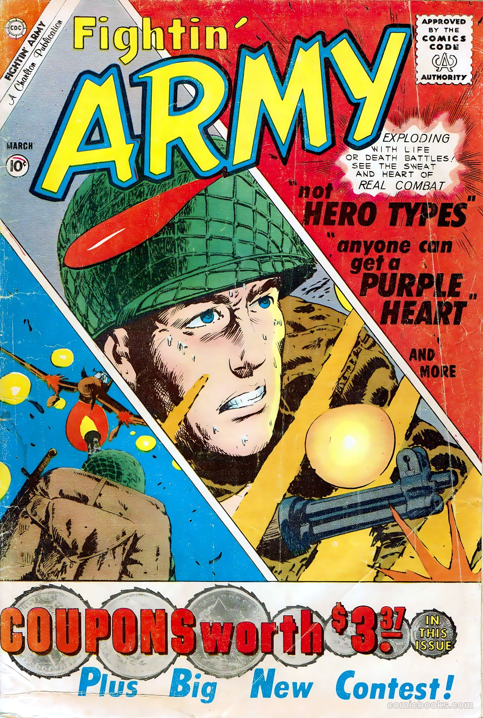 Fightin' Army #40 (1961) — page 1 of 36