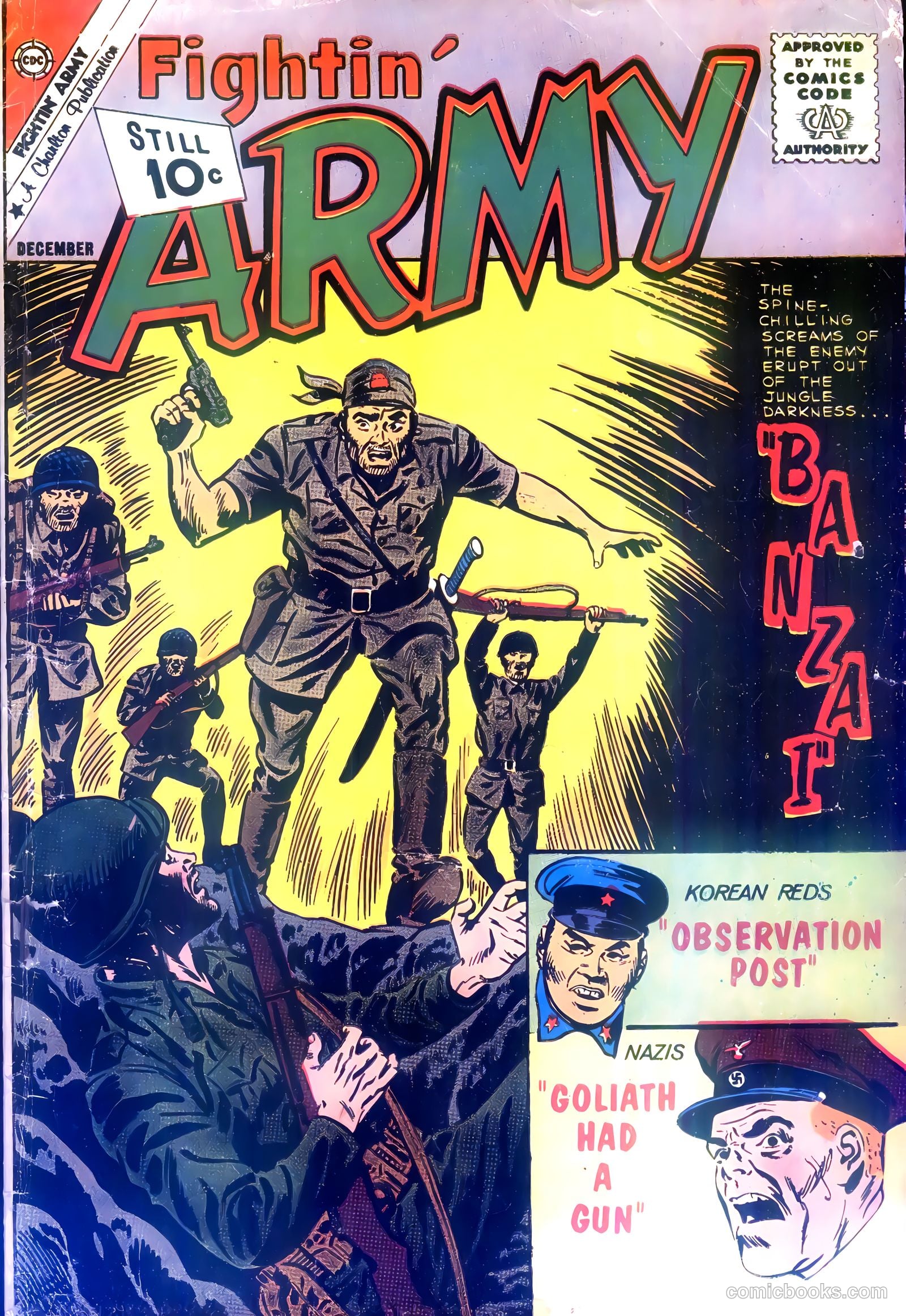 Fightin' Army #44 cover