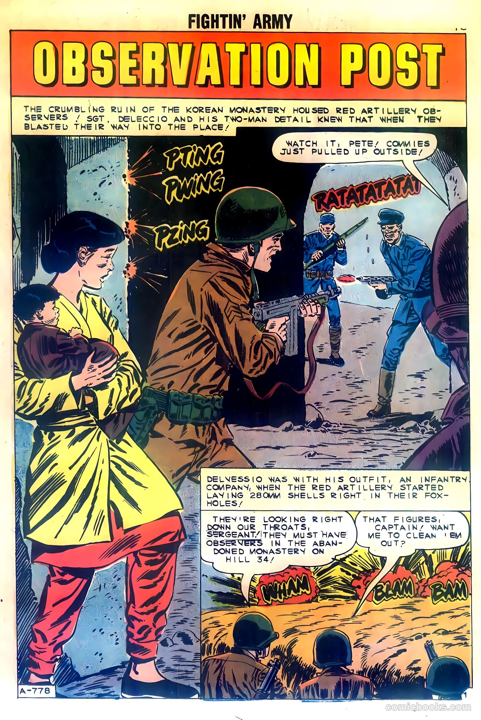 Fightin' Army #44 (1963) — page 12