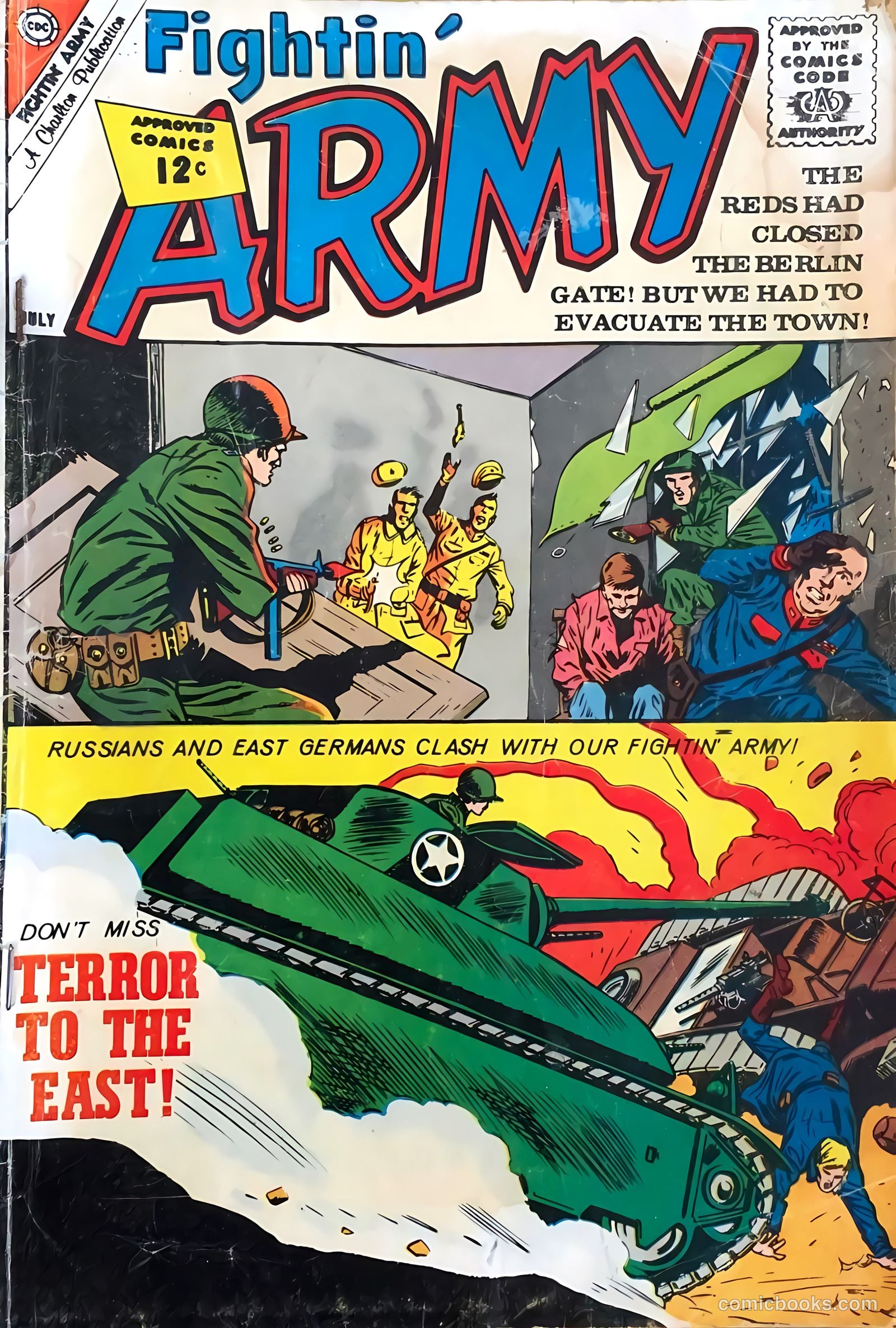Fightin' Army #47 cover