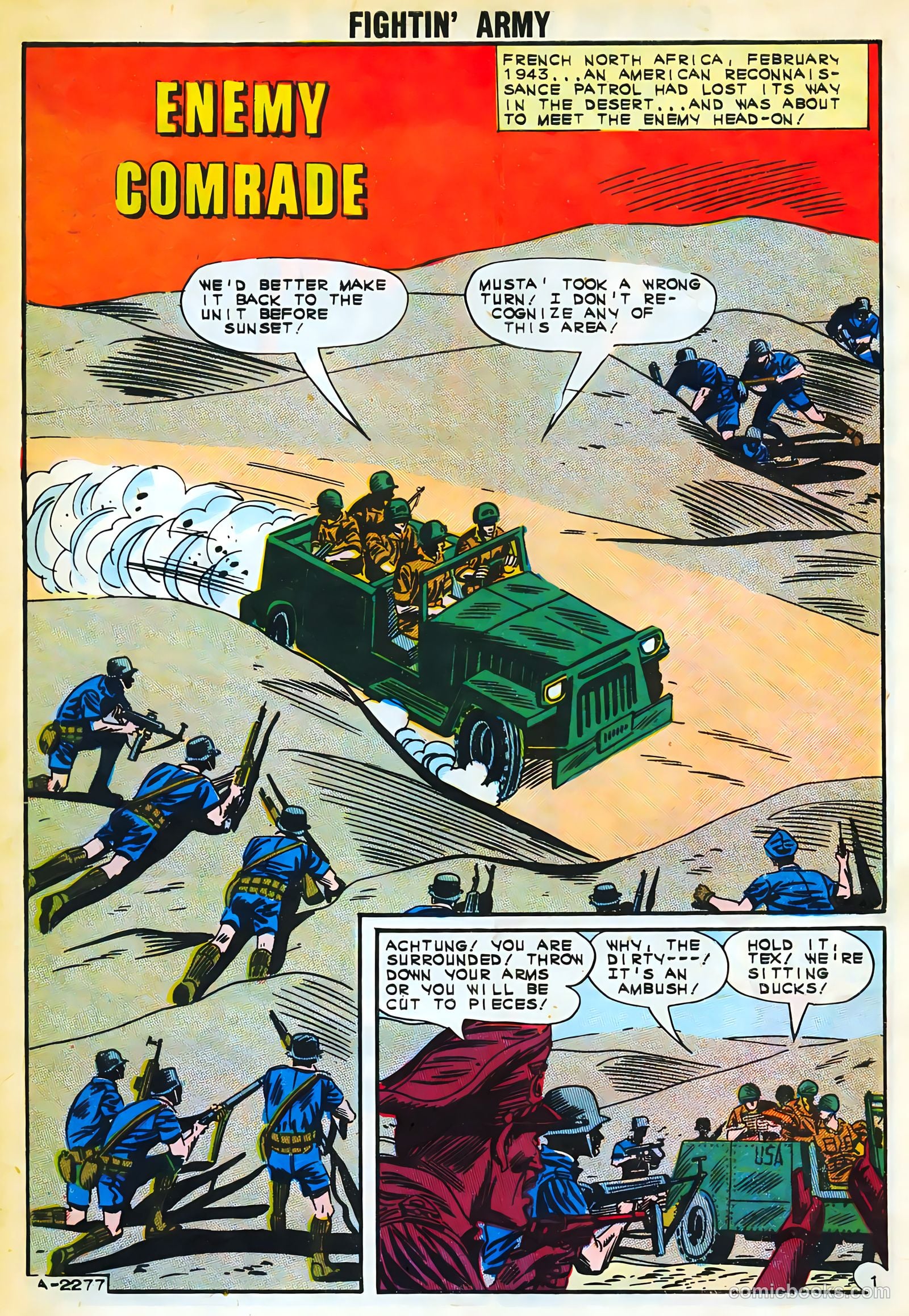 Fightin' Army #53 (1963) — page 10