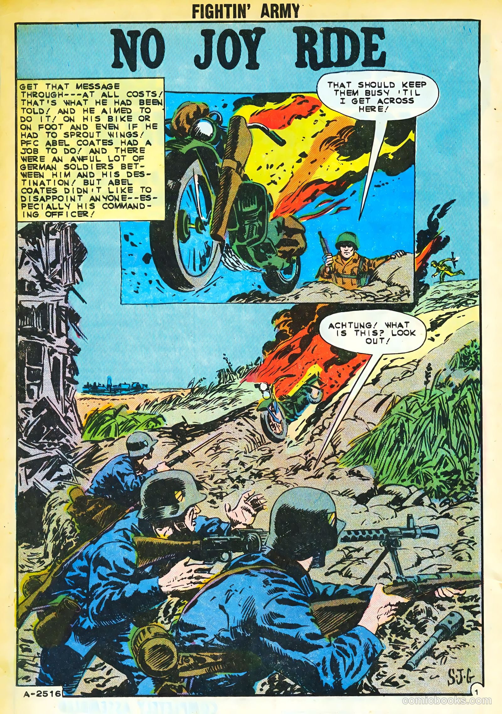 Fightin' Army #53 (1963) — page 16