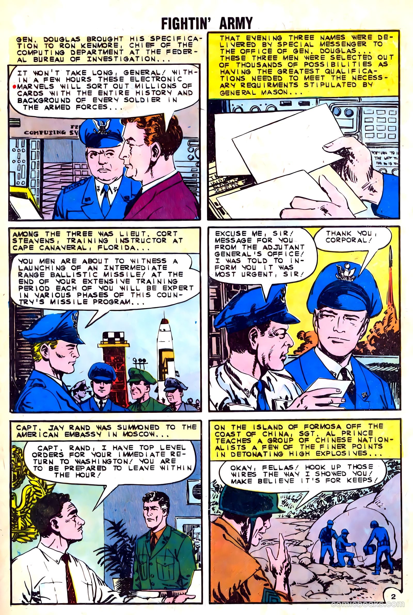 Fightin' Army #54 (1963) — page 4