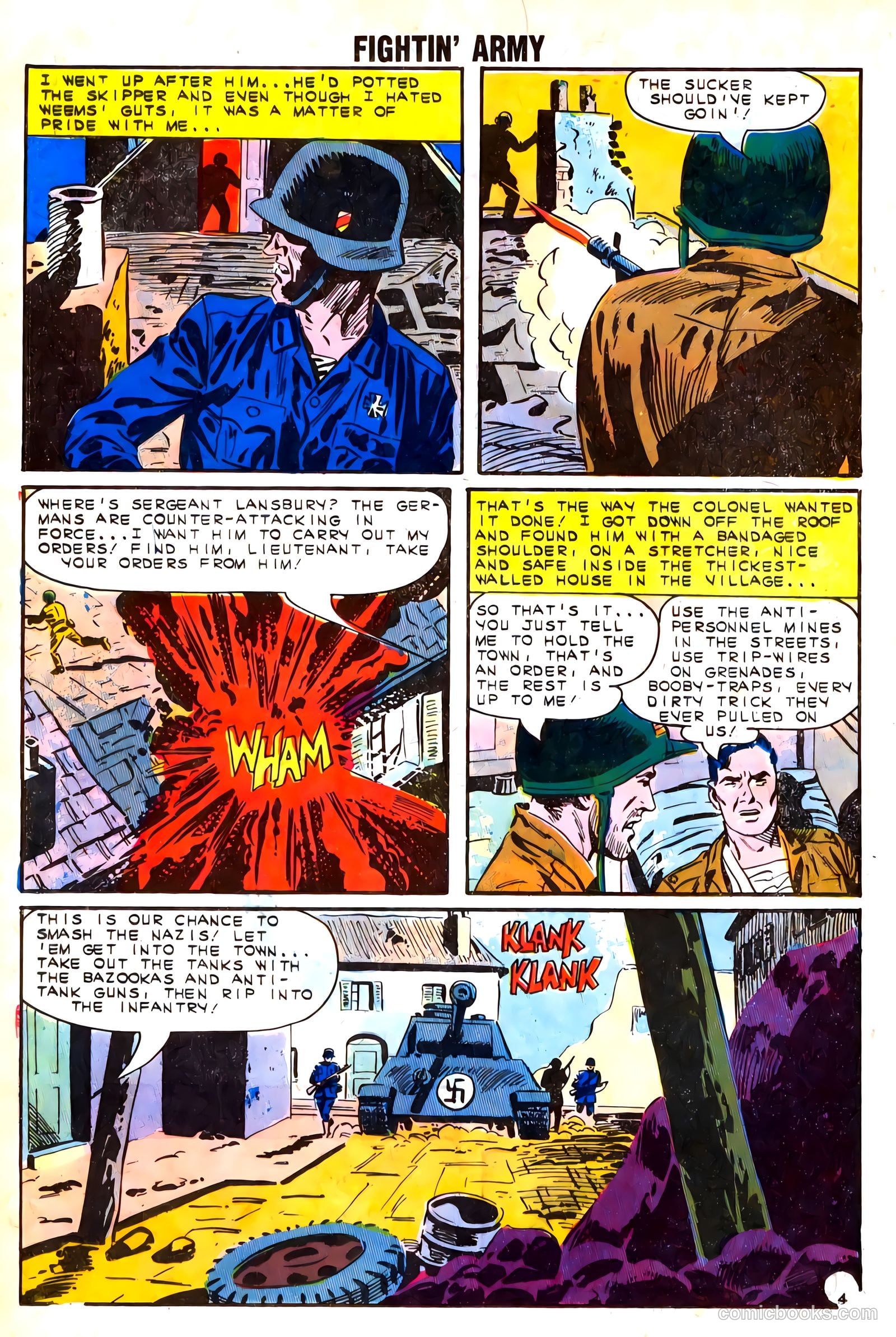 Fightin' Army #54 (1963) — page 16