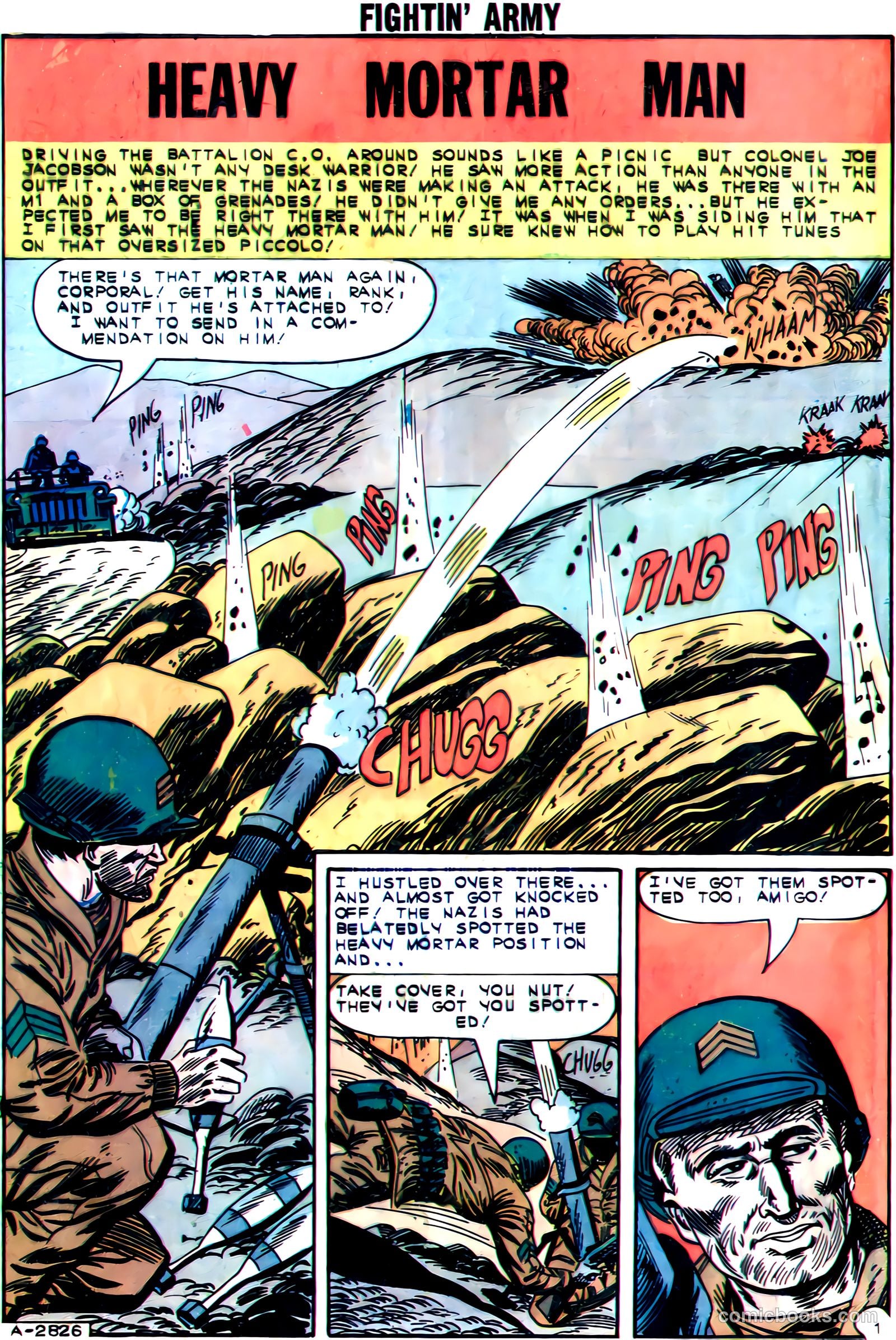 Fightin' Army #55 (1963) — page 12