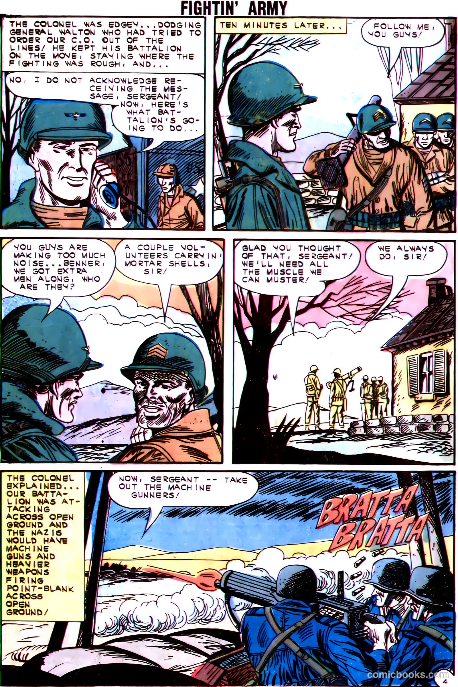 Fightin' Army #55 (1963) — page 16