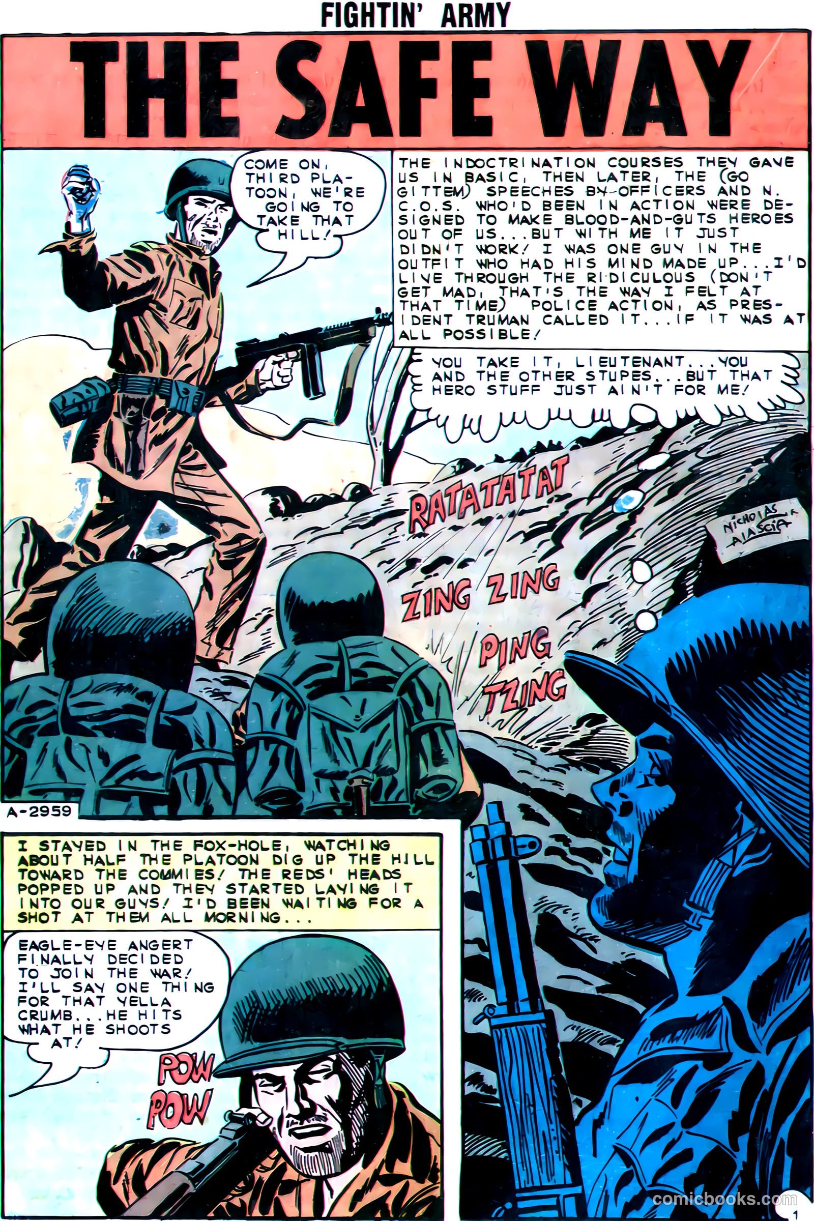 Fightin' Army #55 (1963) — page 20