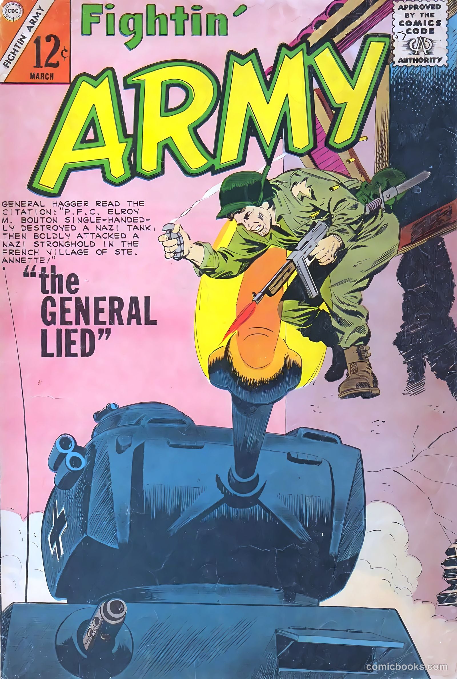 Fightin' Army #57 (1964) — page 1 of 36