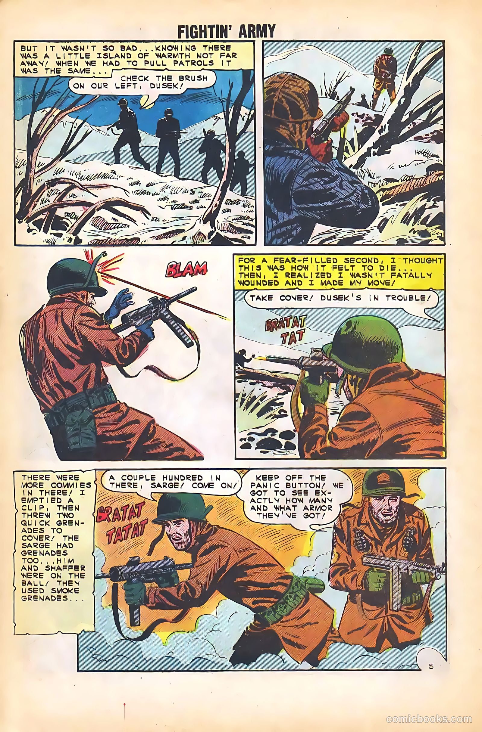 Fightin' Army #61 (1965) — page 8
