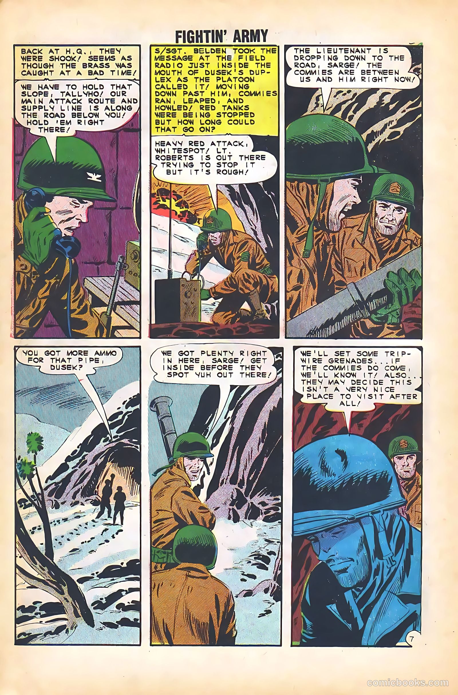 Fightin' Army #61 (1965) — page 10