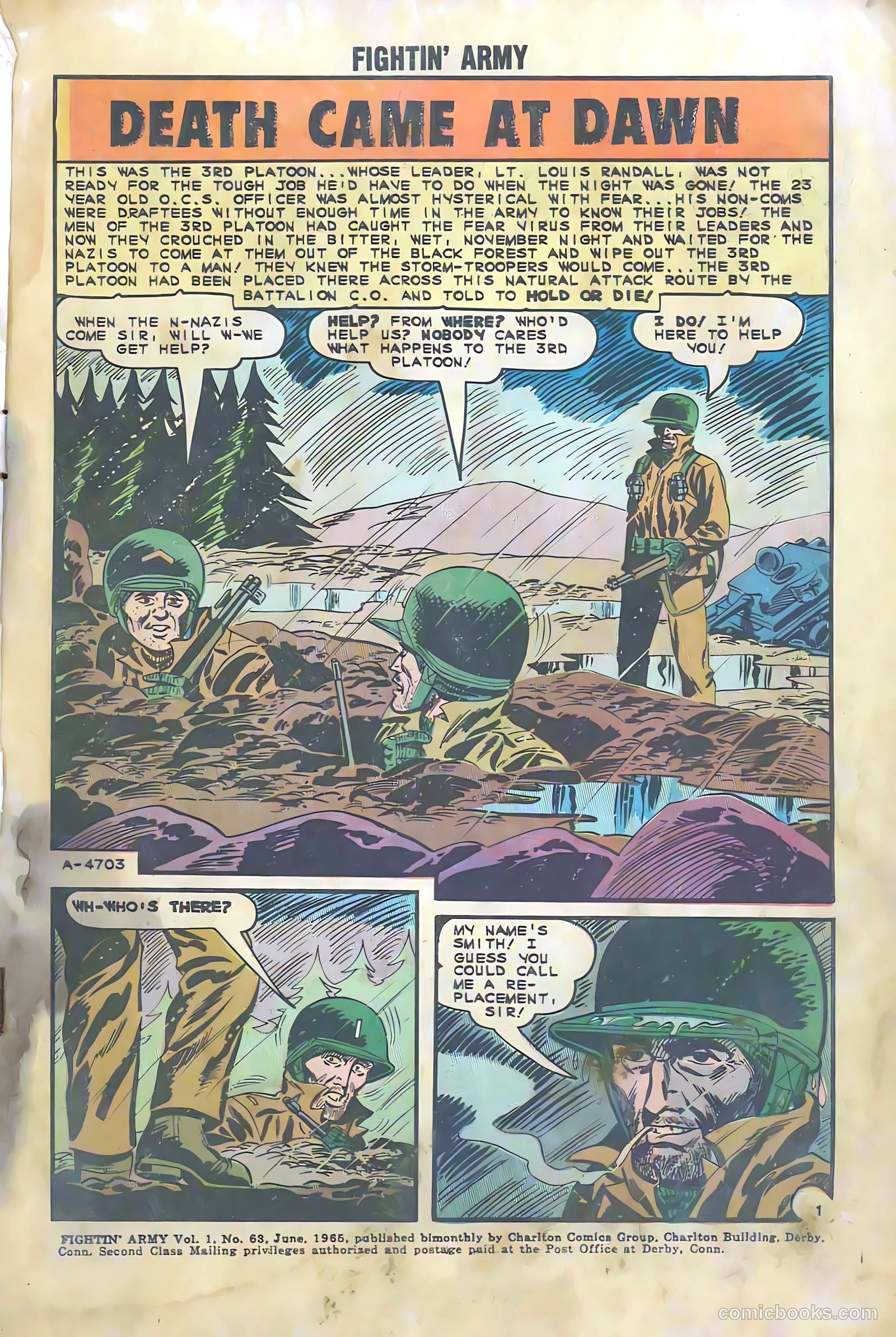 Fightin' Army #63 (1965) — page 3