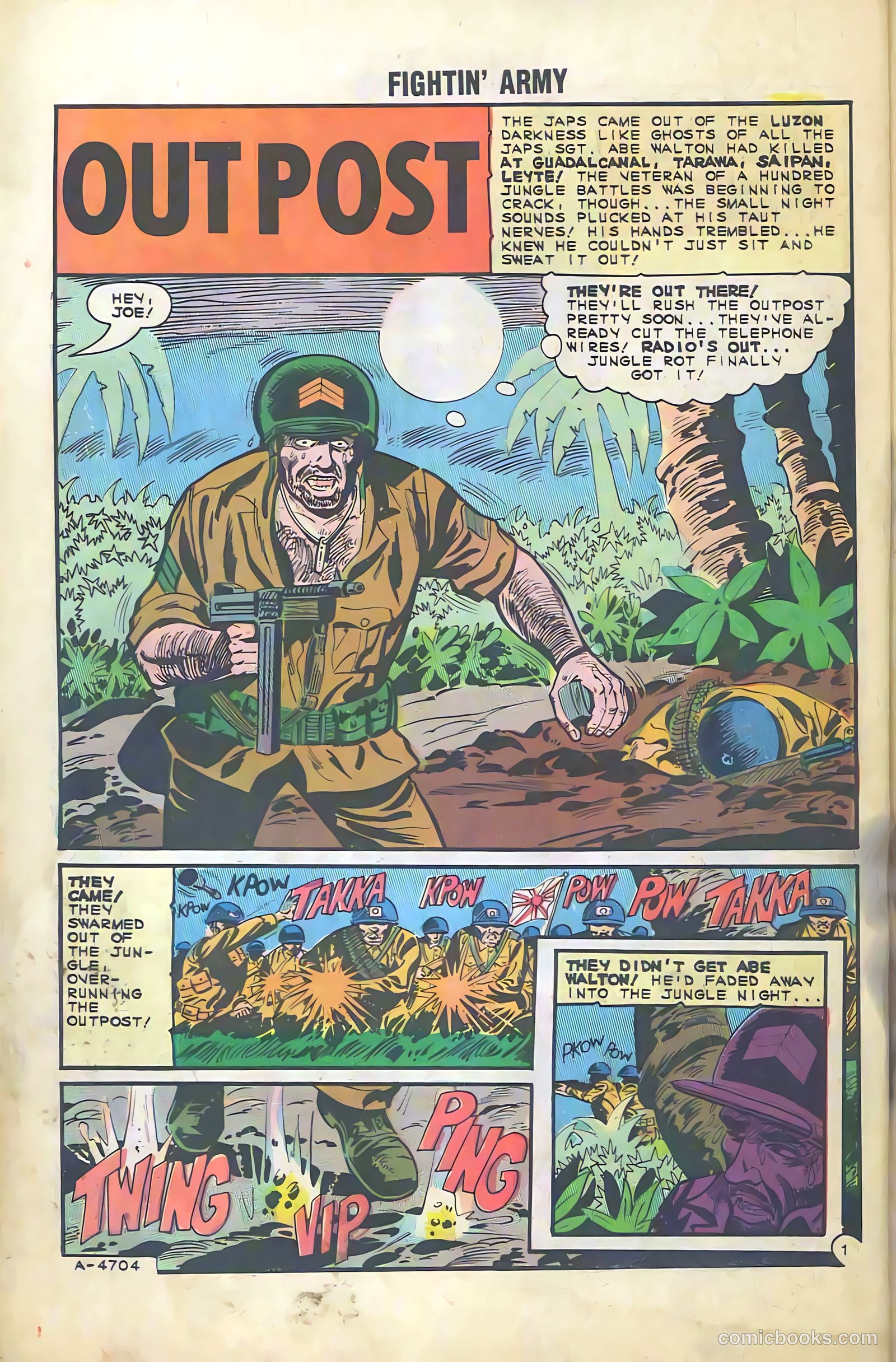 Fightin' Army #63 (1965) — page 10