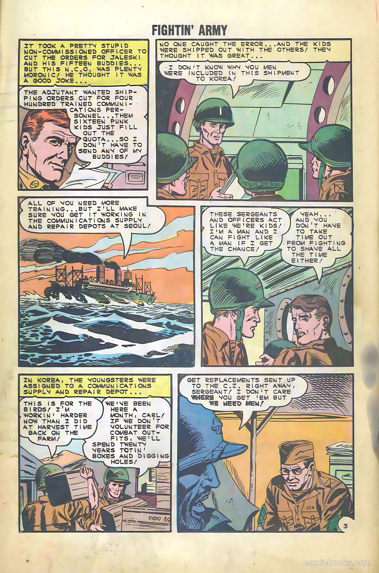 Fightin' Army #63 (1965) — page 20
