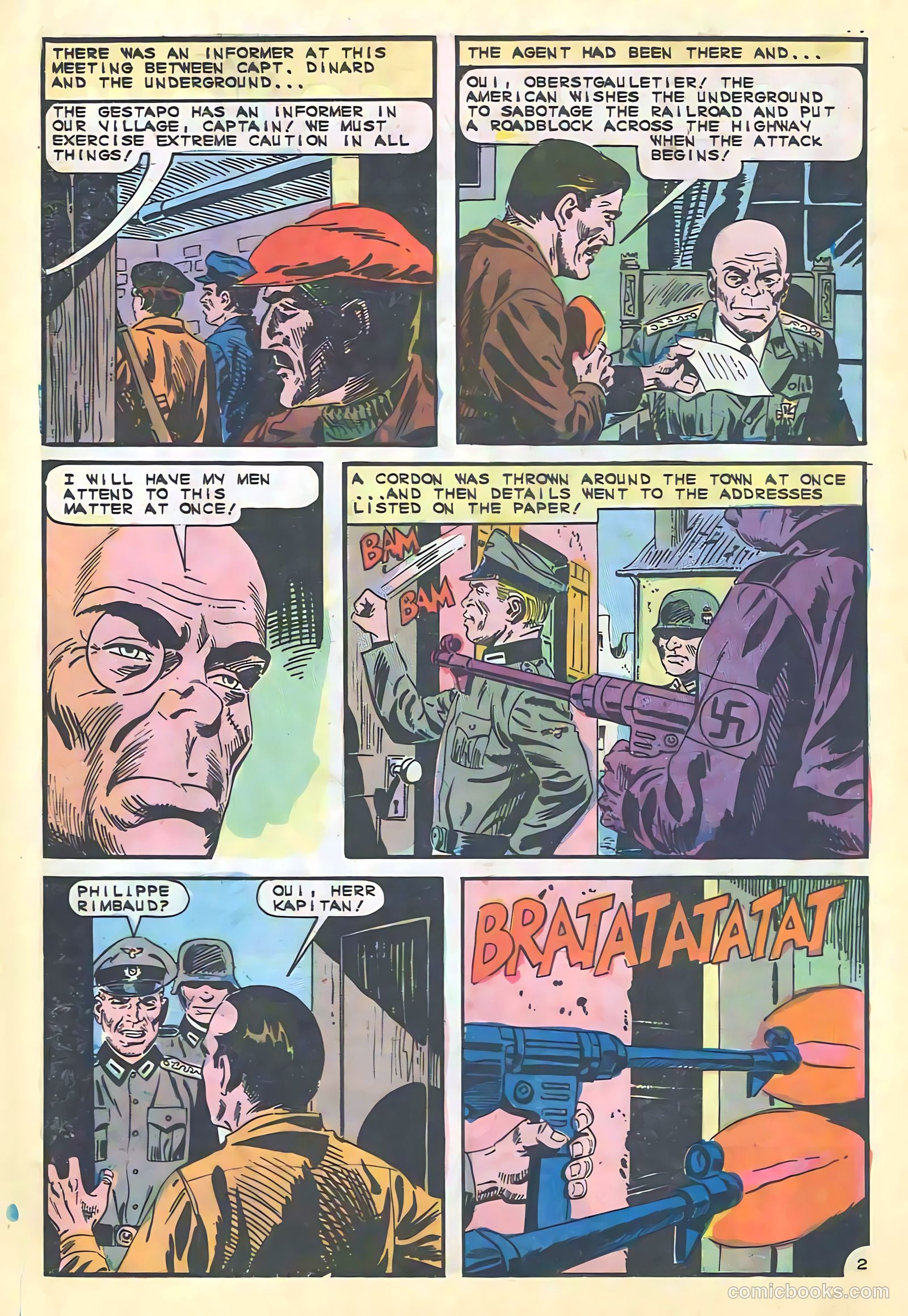 Fightin' Army #68 (1966) — page 16