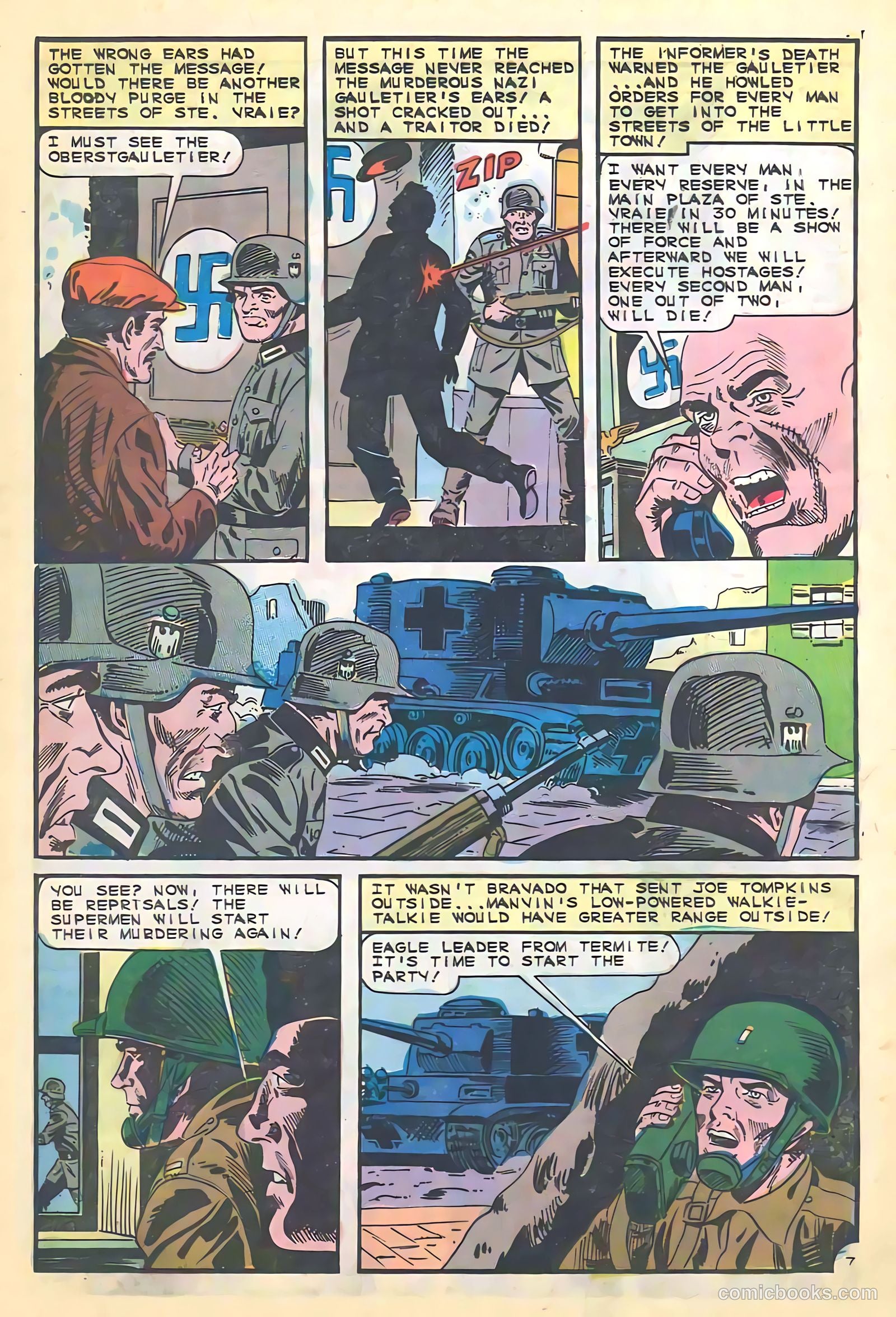 Fightin' Army #68 (1966) — page 21