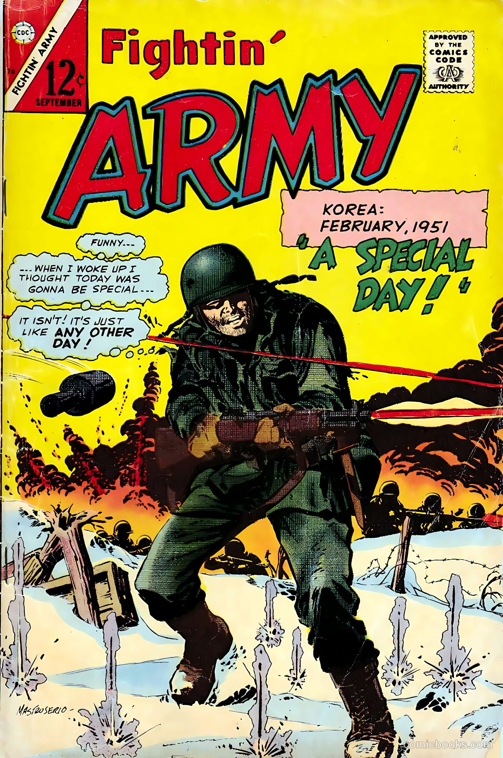 Fightin' Army #70 (1966) — page 1 of 36