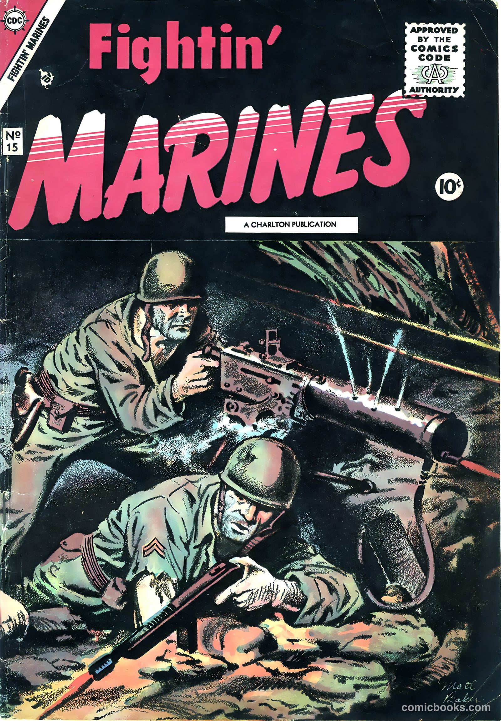 Fightin' Marines #15 (1955) — page 1 of 36