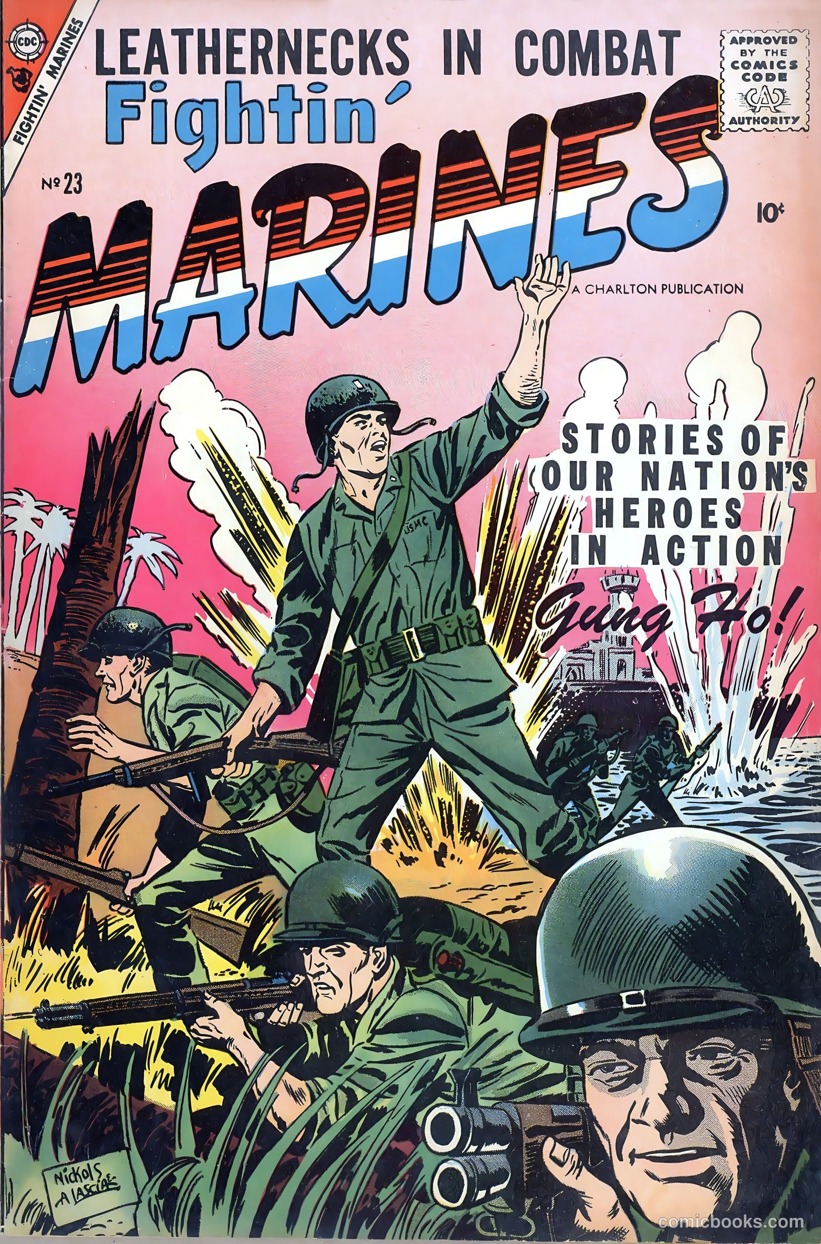 Fightin' Marines #23 (1957) — page 1 of 37