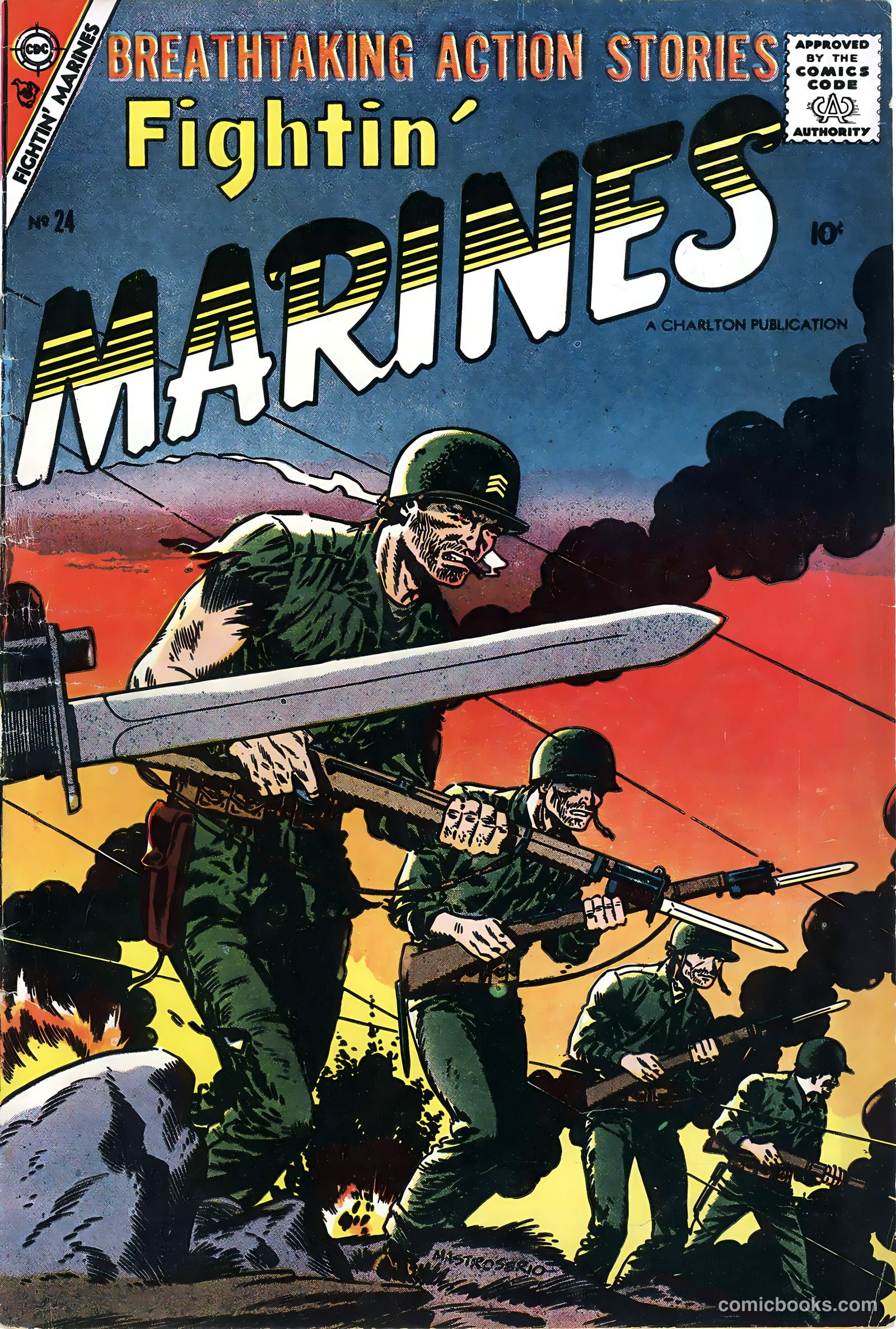Fightin' Marines #24 (1957) — page 1 of 36