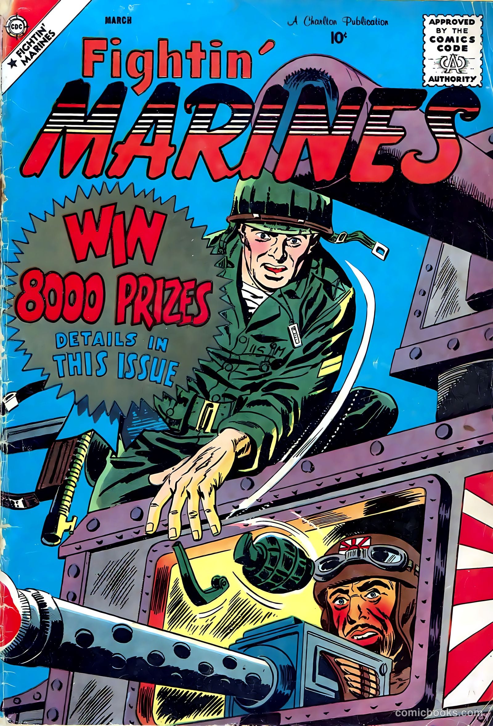 Fightin' Marines #29 cover