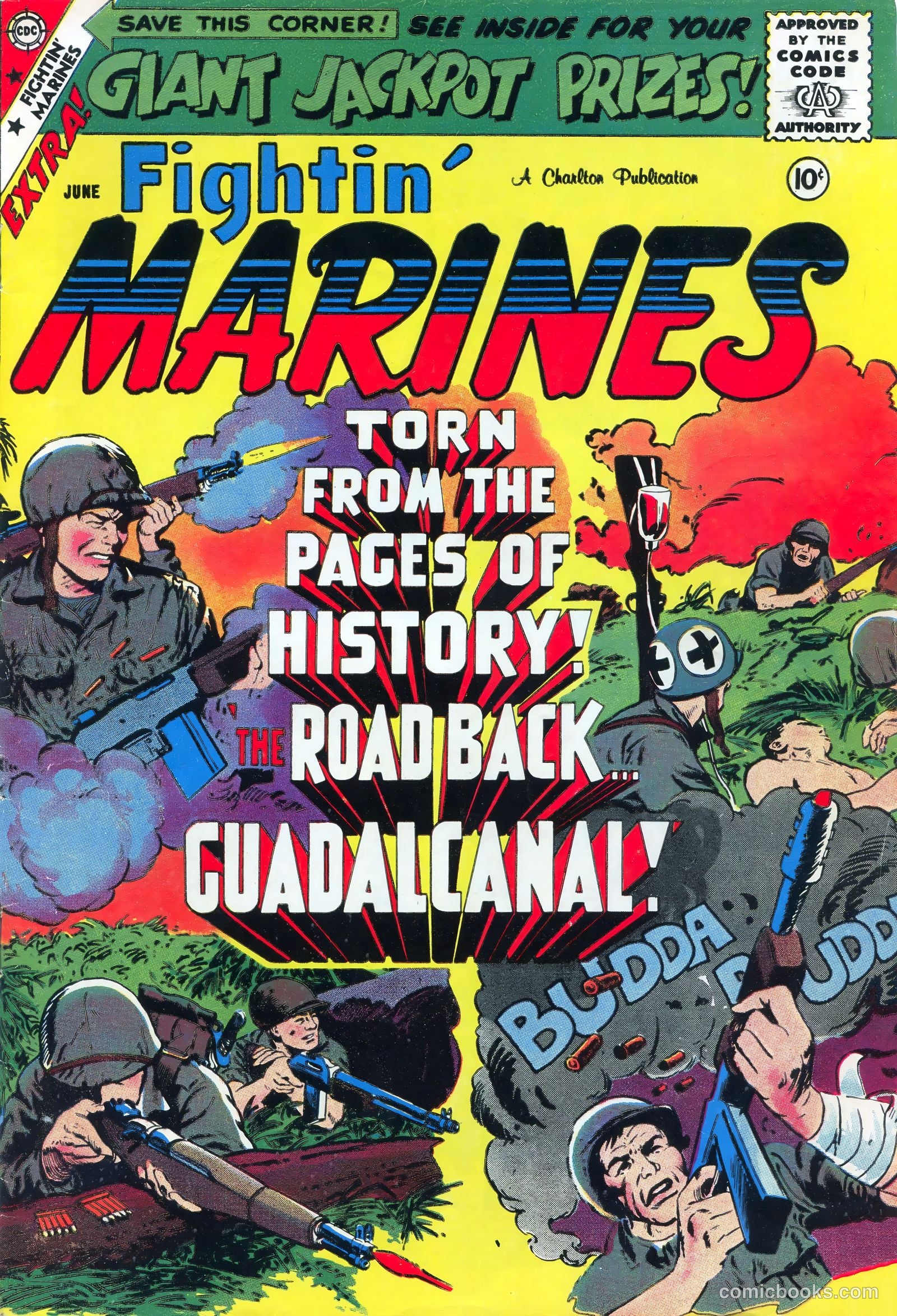 Fightin' Marines #30 cover