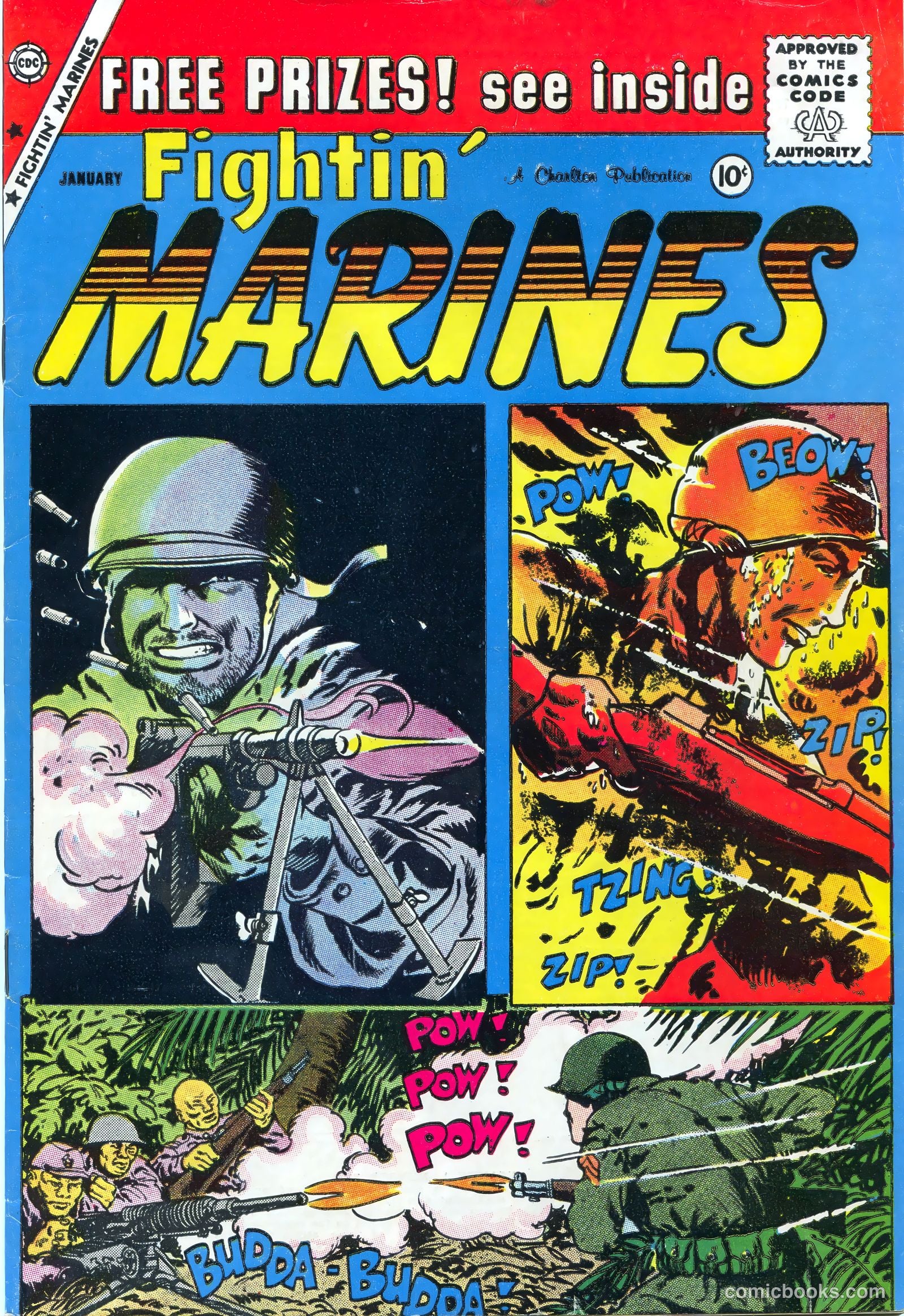 Fightin' Marines #33 cover
