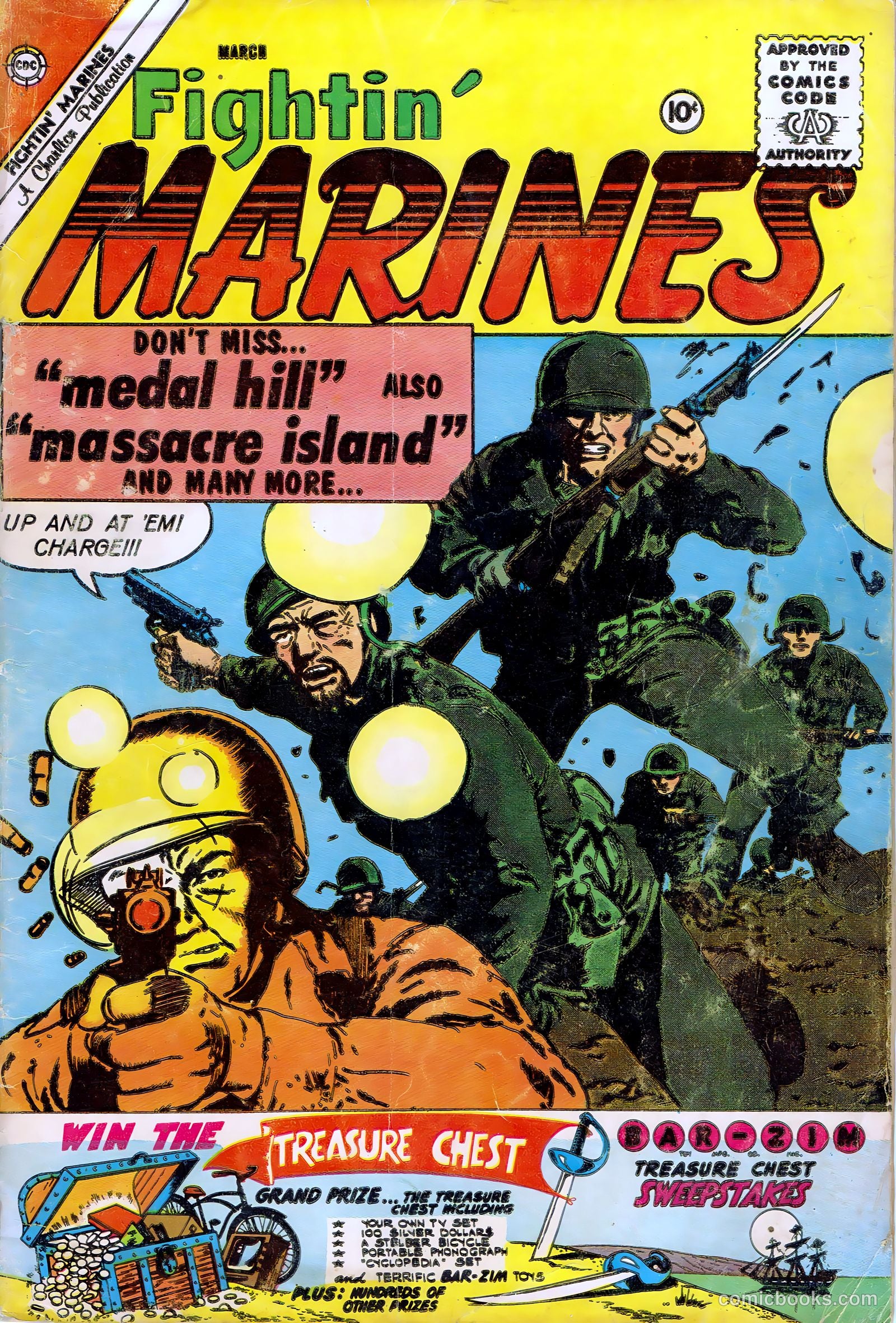 Fightin' Marines #40 cover