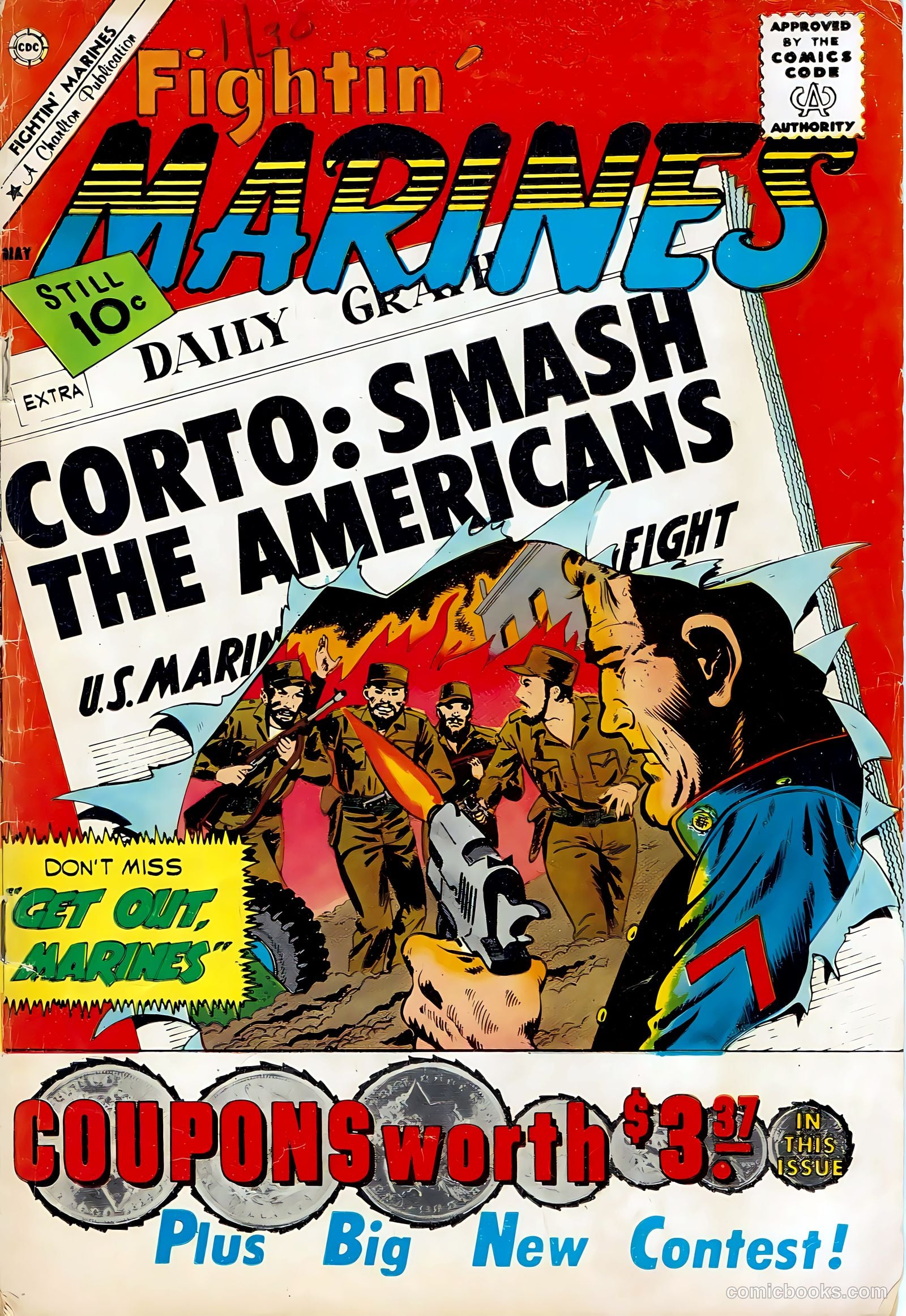 Fightin' Marines #41 cover