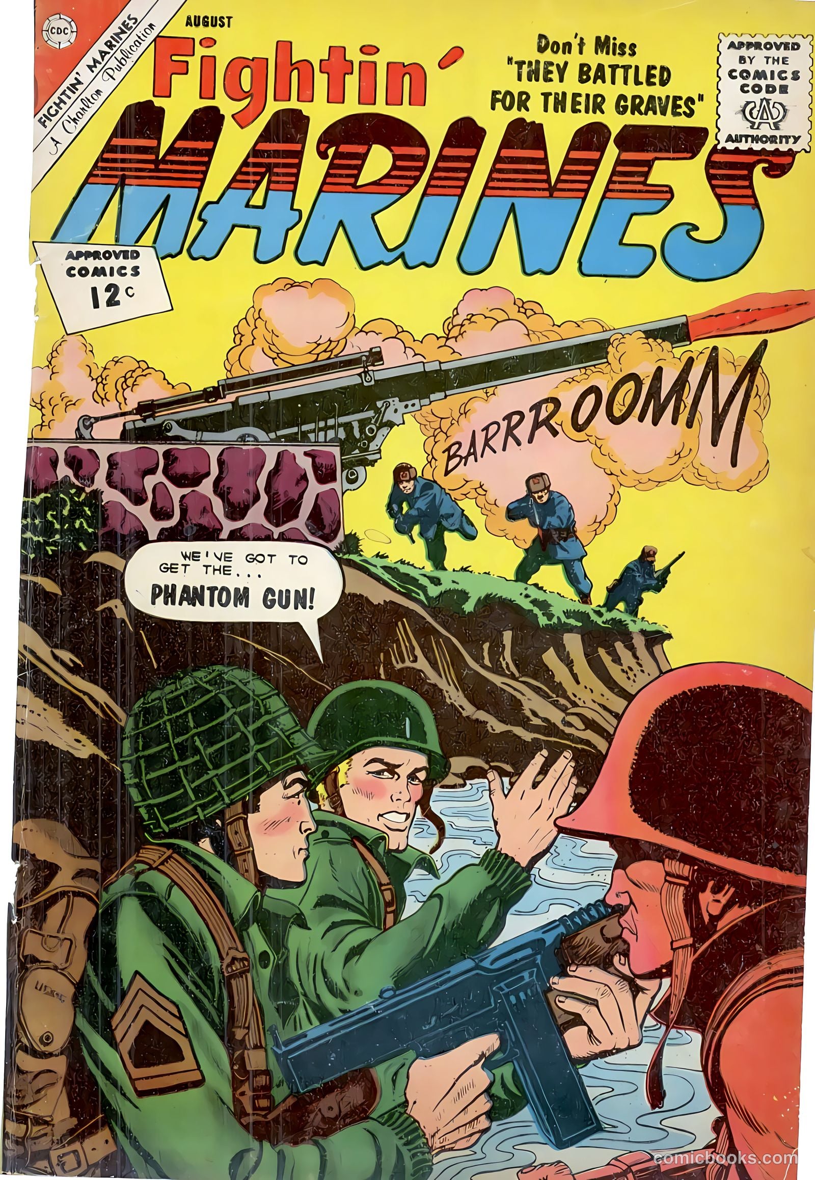 Fightin' Marines #48 cover